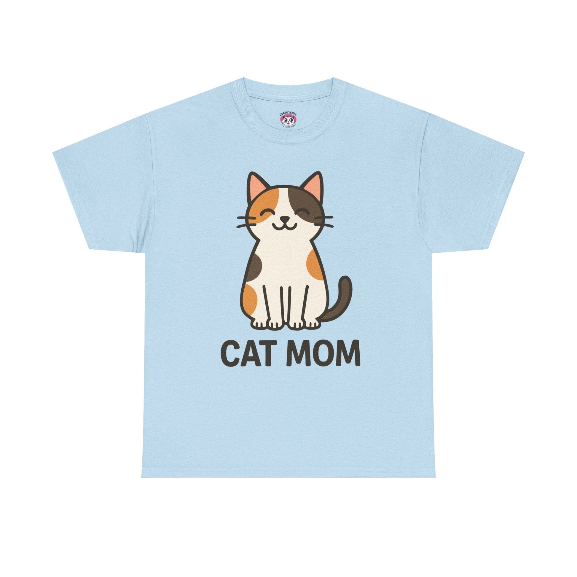 CAT MOM™ Kawaii Calico Tee – For the Purrfect Cat Mama - Cocolychee