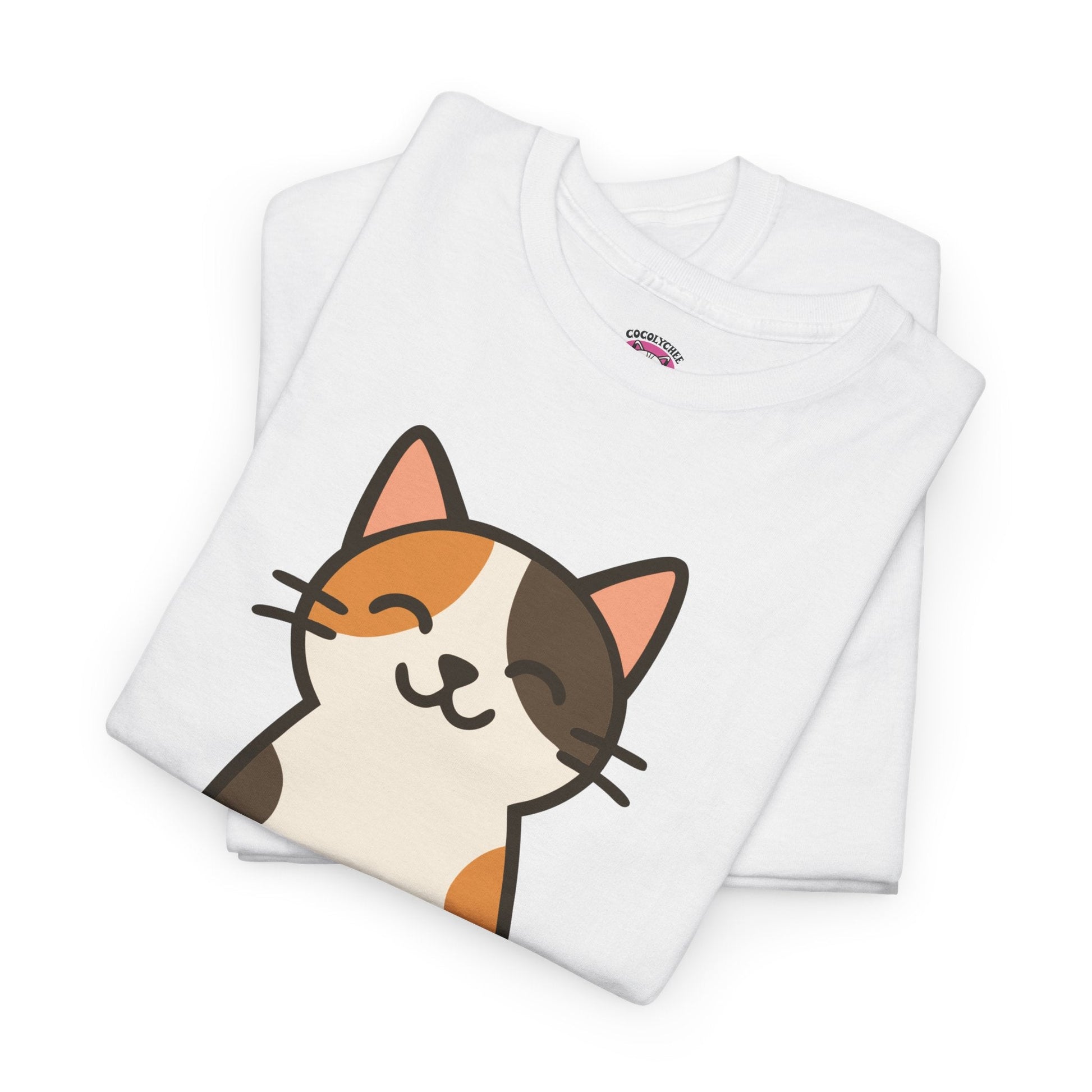 CAT MOM™ Kawaii Calico Tee – For the Purrfect Cat Mama - Cocolychee