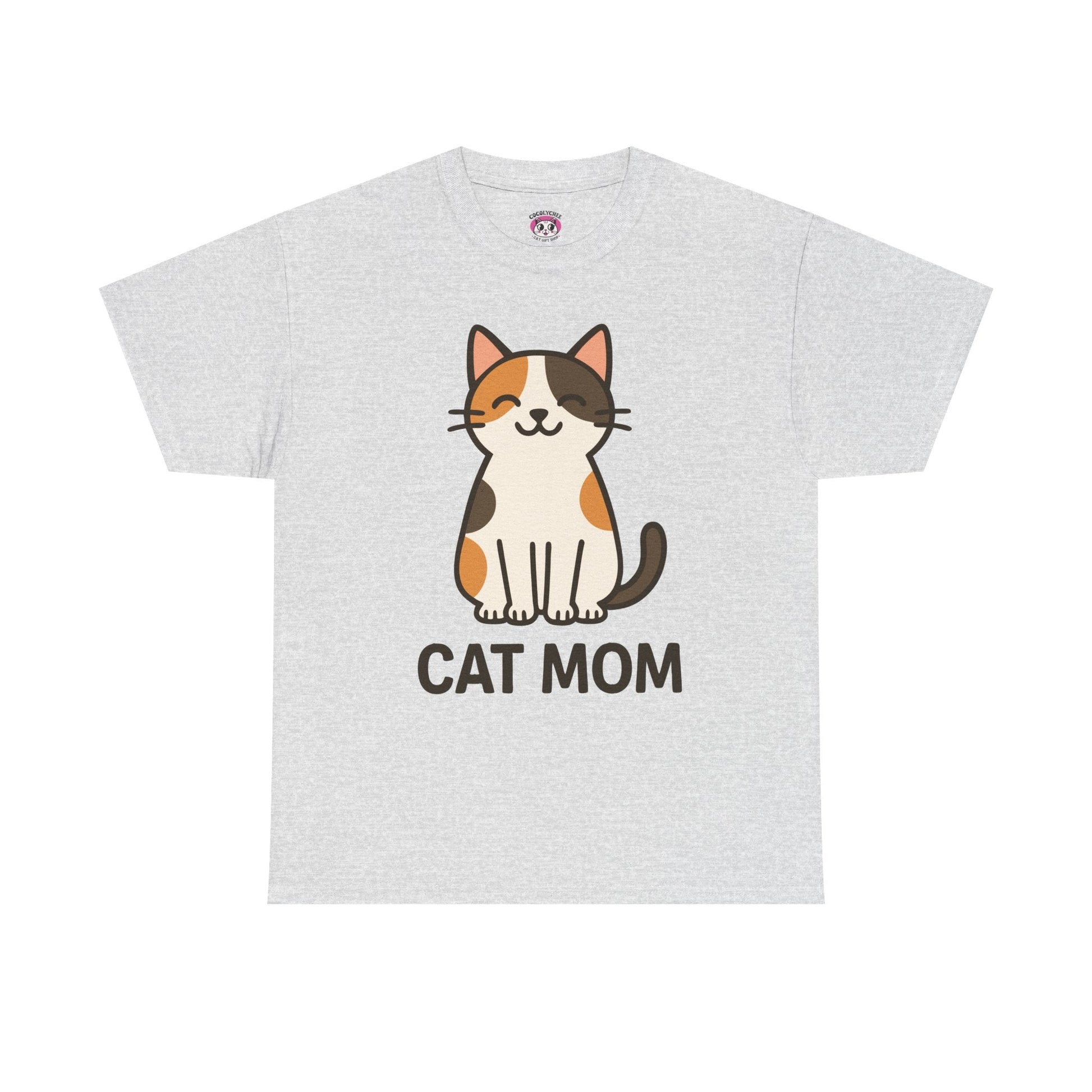 CAT MOM™ Kawaii Calico Tee – For the Purrfect Cat Mama - Cocolychee