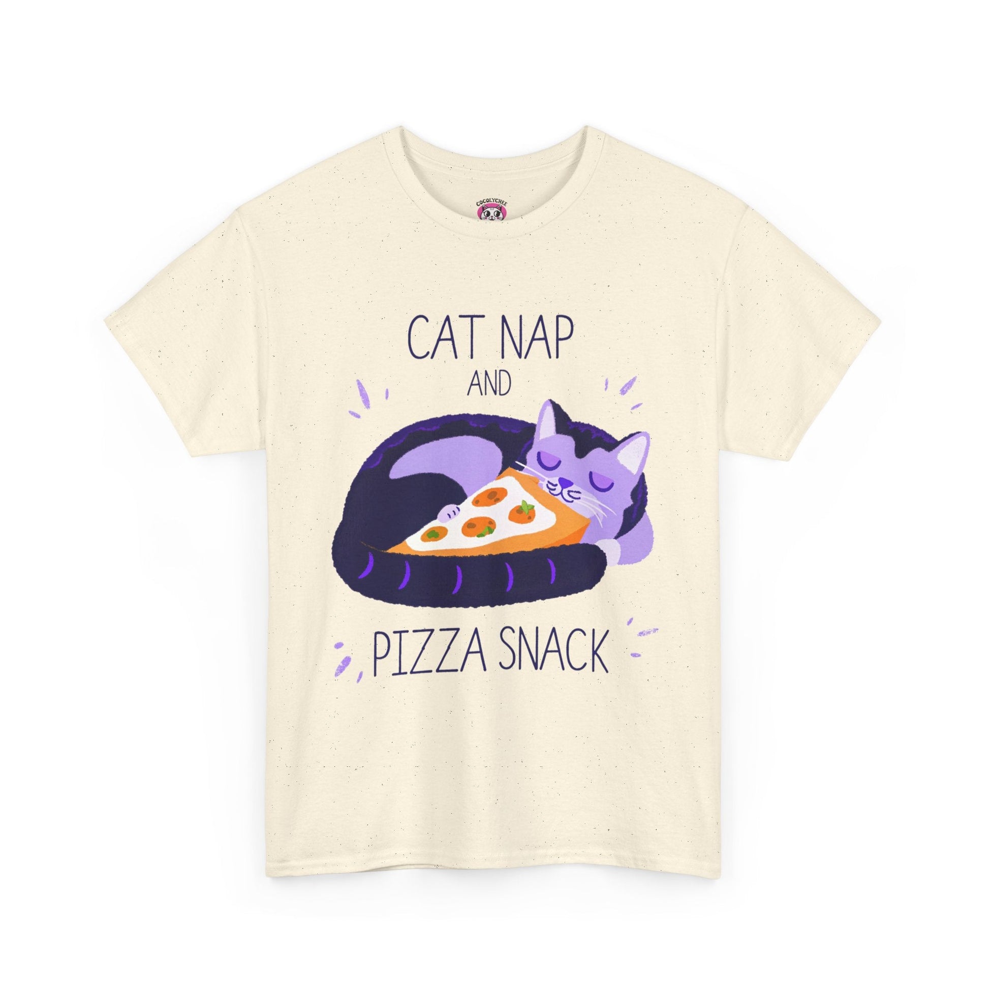 Cat Nap & Pizza Snack™ Pastel Edition Graphic Tee - Cocolychee
