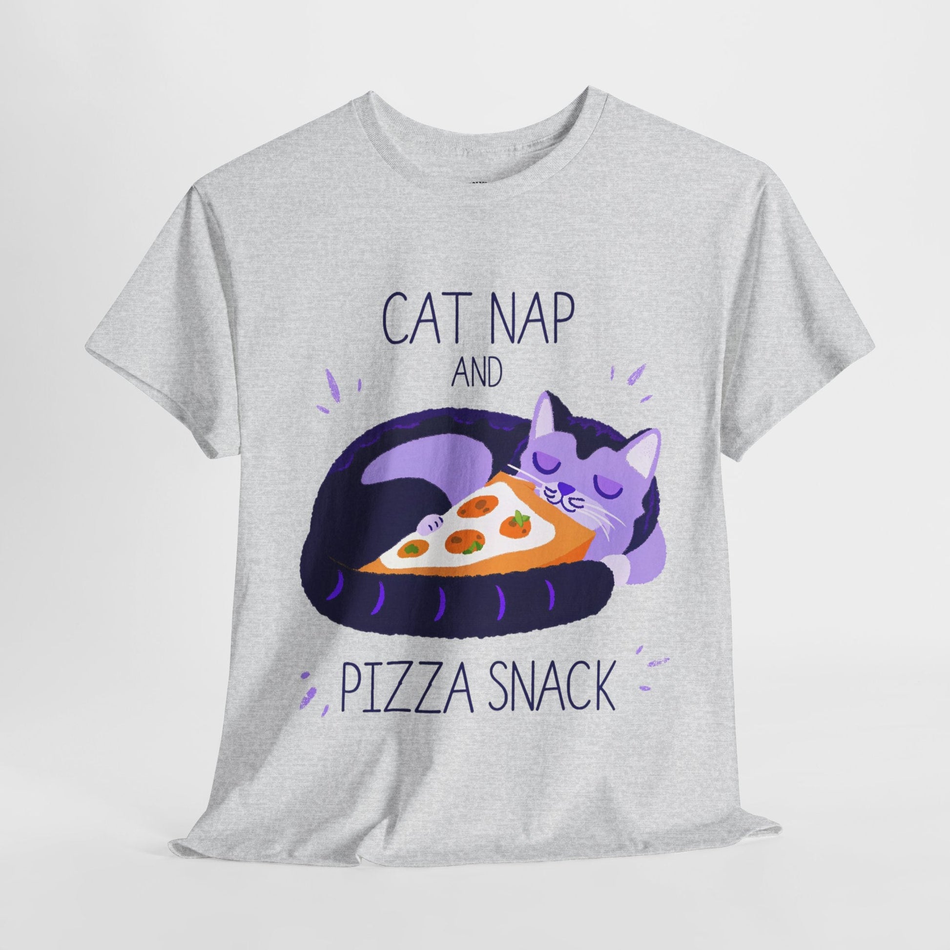 Cat Nap & Pizza Snack™ Pastel Edition Graphic Tee - Cocolychee