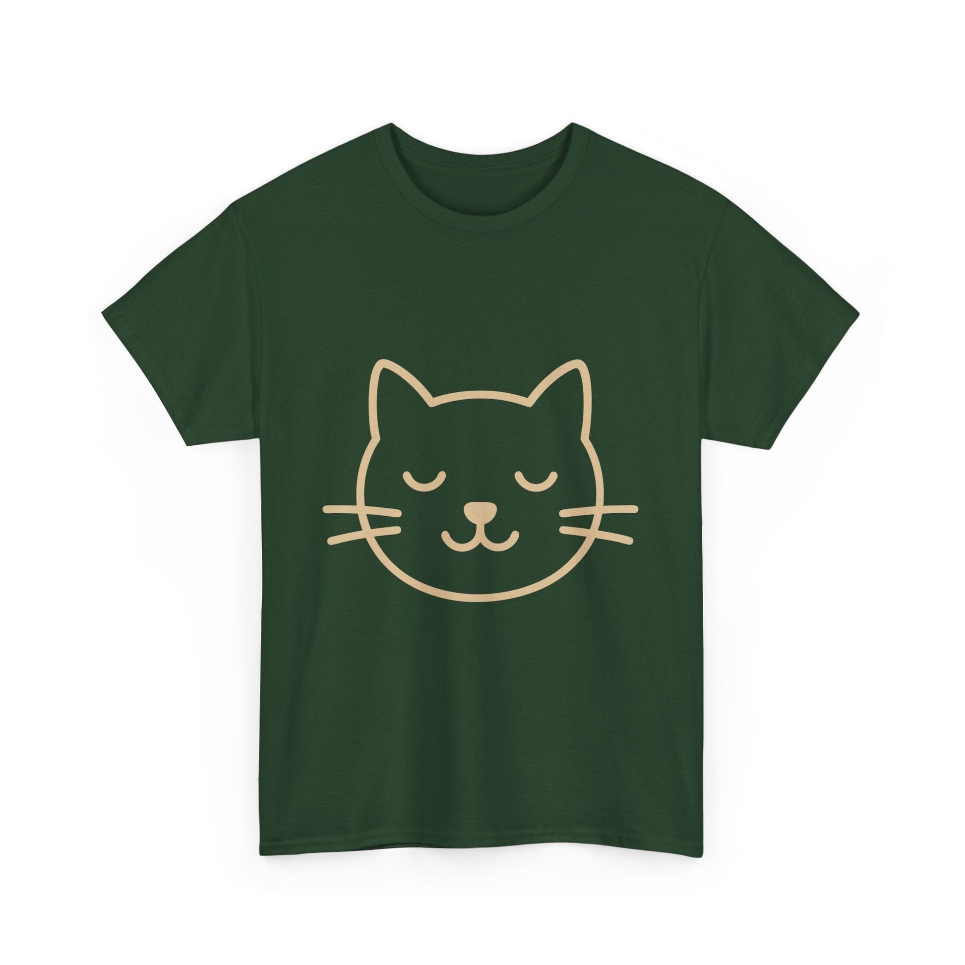 Cat Zen™ Tee – Minimalist Line Art Shirt for Cat Lovers - Cocolychee