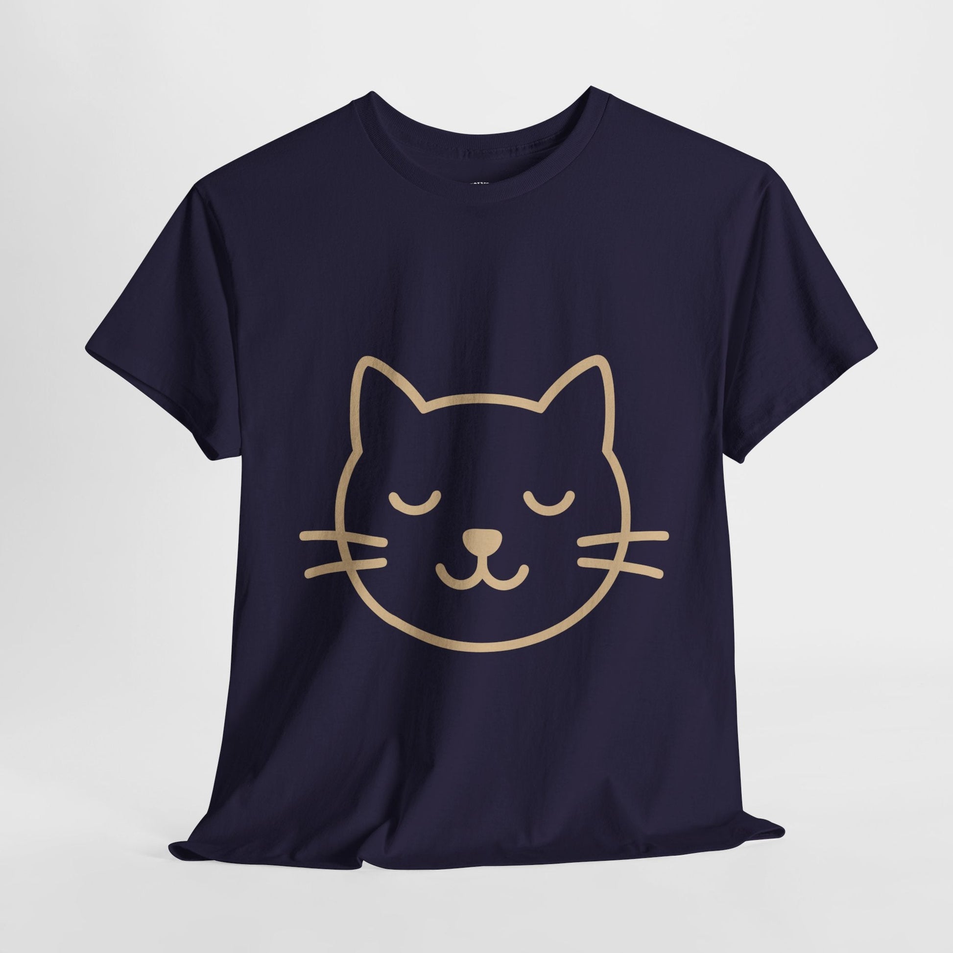 Cat Zen™ Tee – Minimalist Line Art Shirt for Cat Lovers - Cocolychee