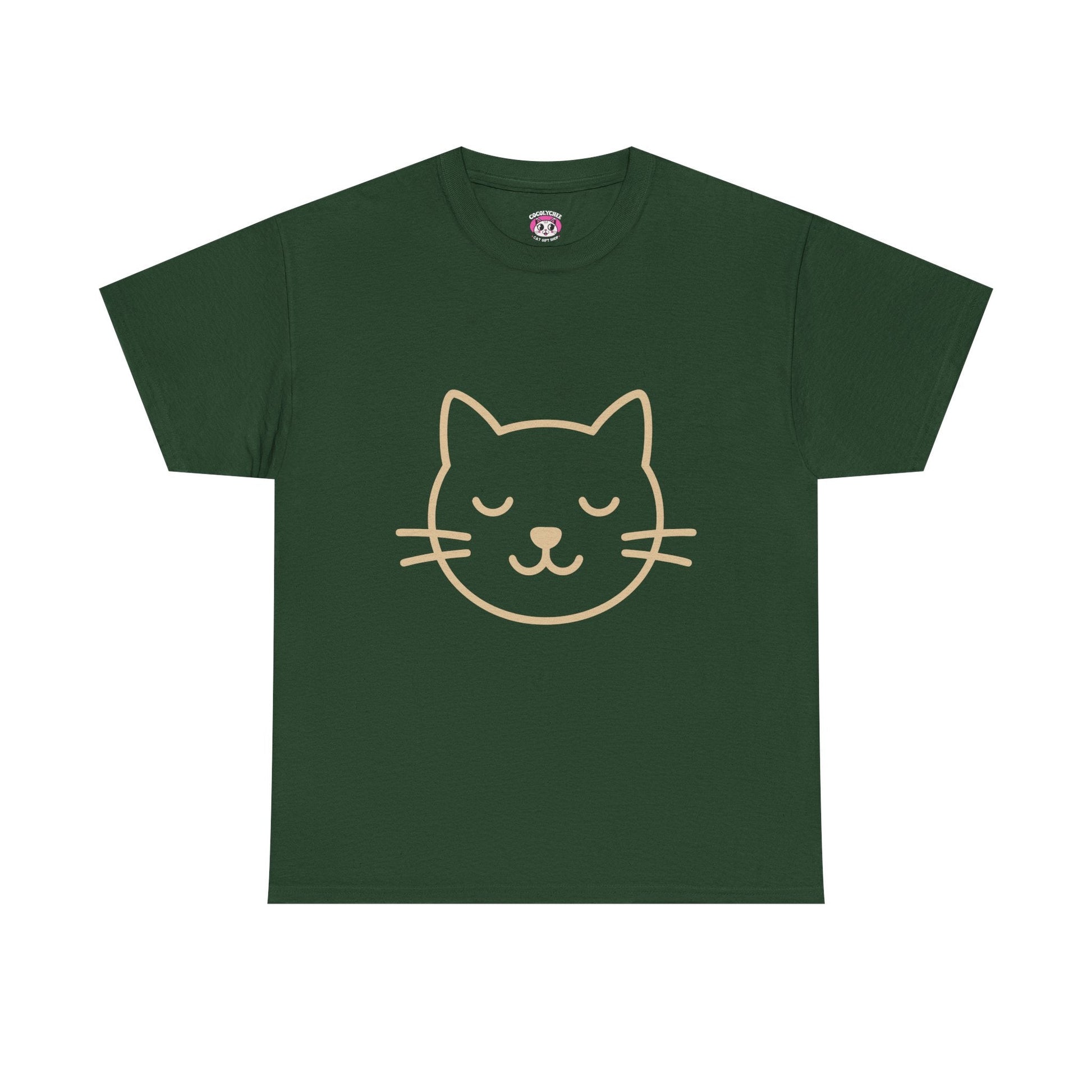 Cat Zen™ Tee – Minimalist Line Art Shirt for Cat Lovers - Cocolychee
