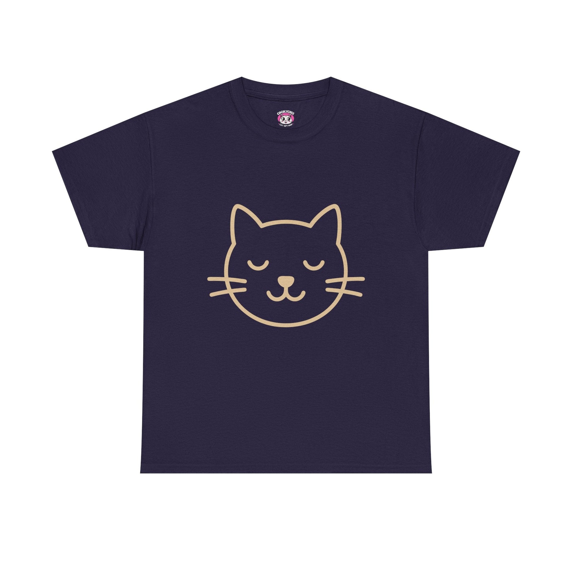Cat Zen™ Tee – Minimalist Line Art Shirt for Cat Lovers - Cocolychee