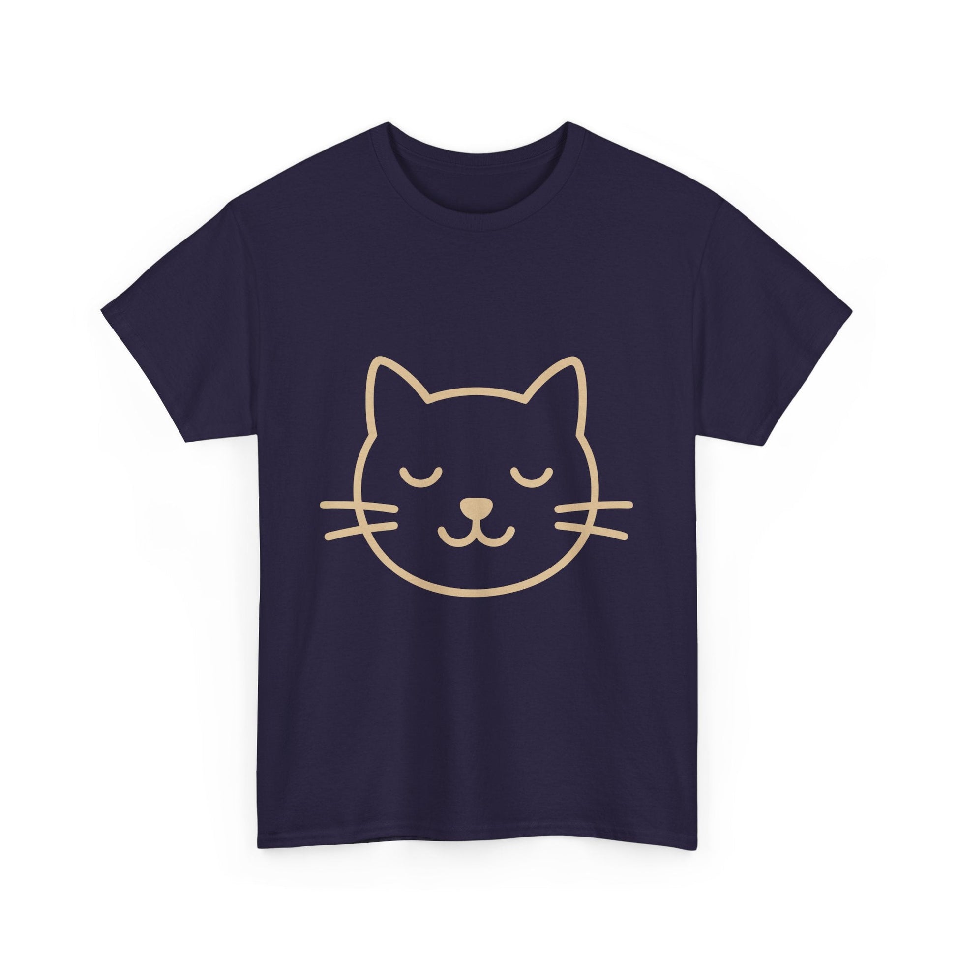Cat Zen™ Tee – Minimalist Line Art Shirt for Cat Lovers - Cocolychee