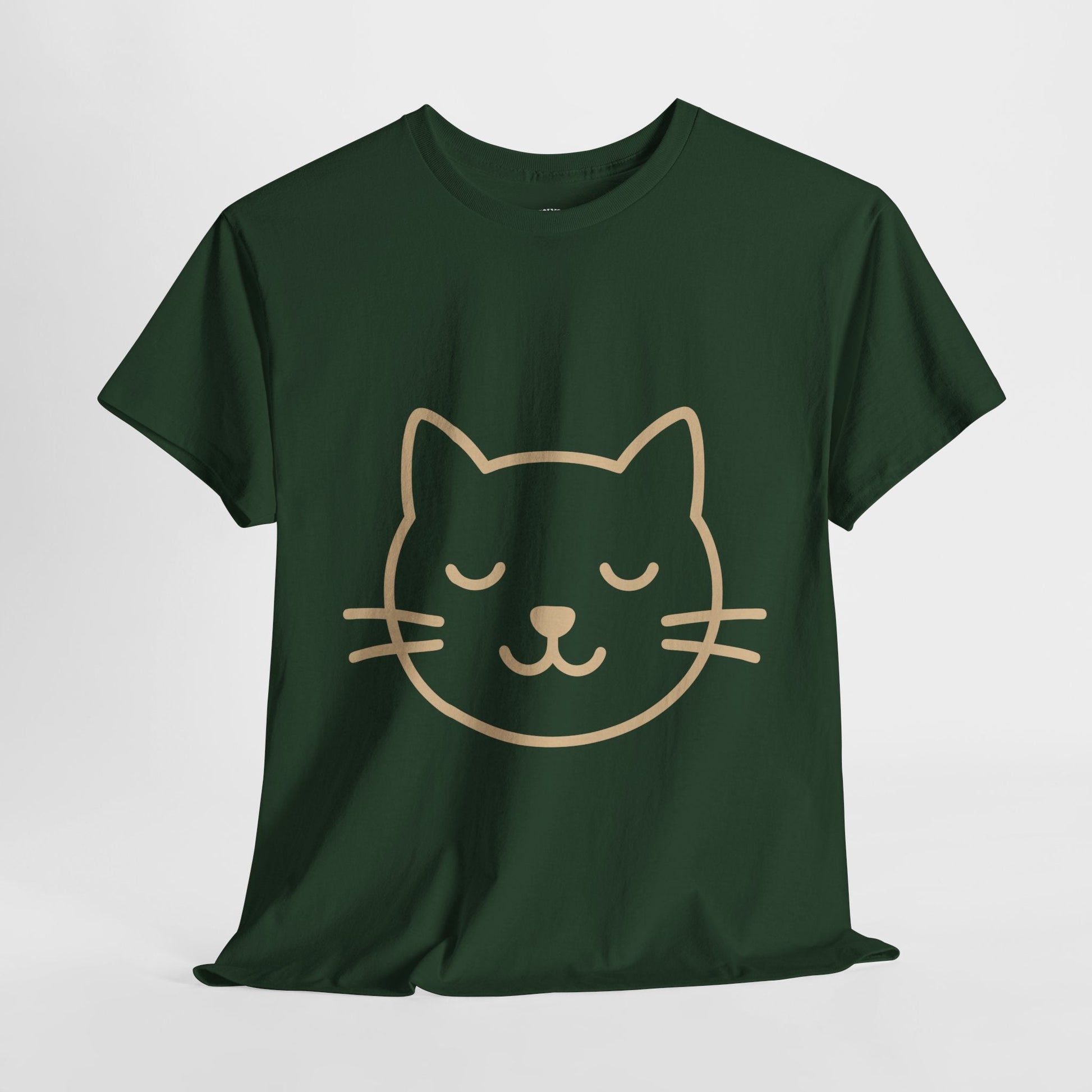 Cat Zen™ Tee – Minimalist Line Art Shirt for Cat Lovers - Cocolychee