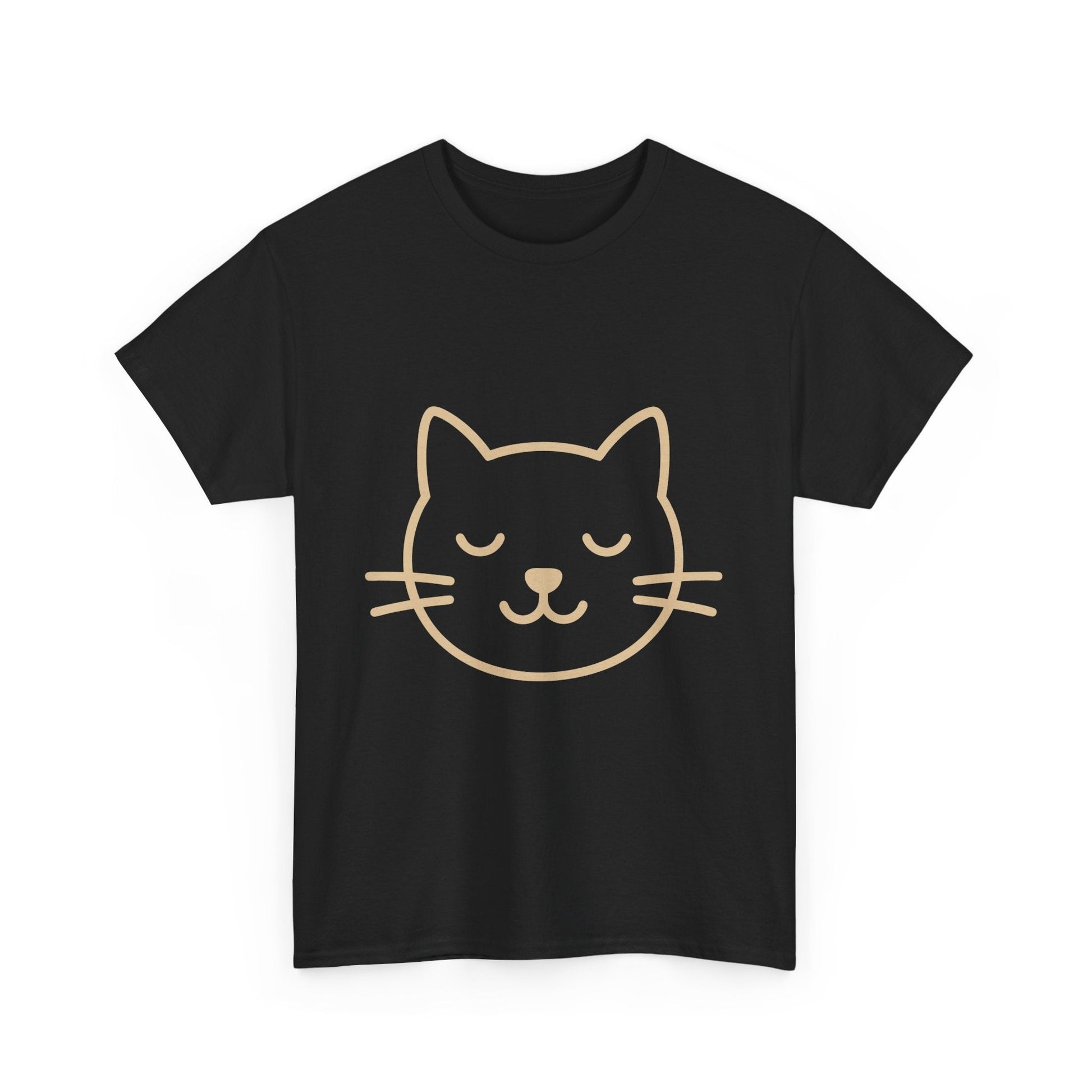 Cat Zen™ Tee – Minimalist Line Art Shirt for Cat Lovers - Cocolychee
