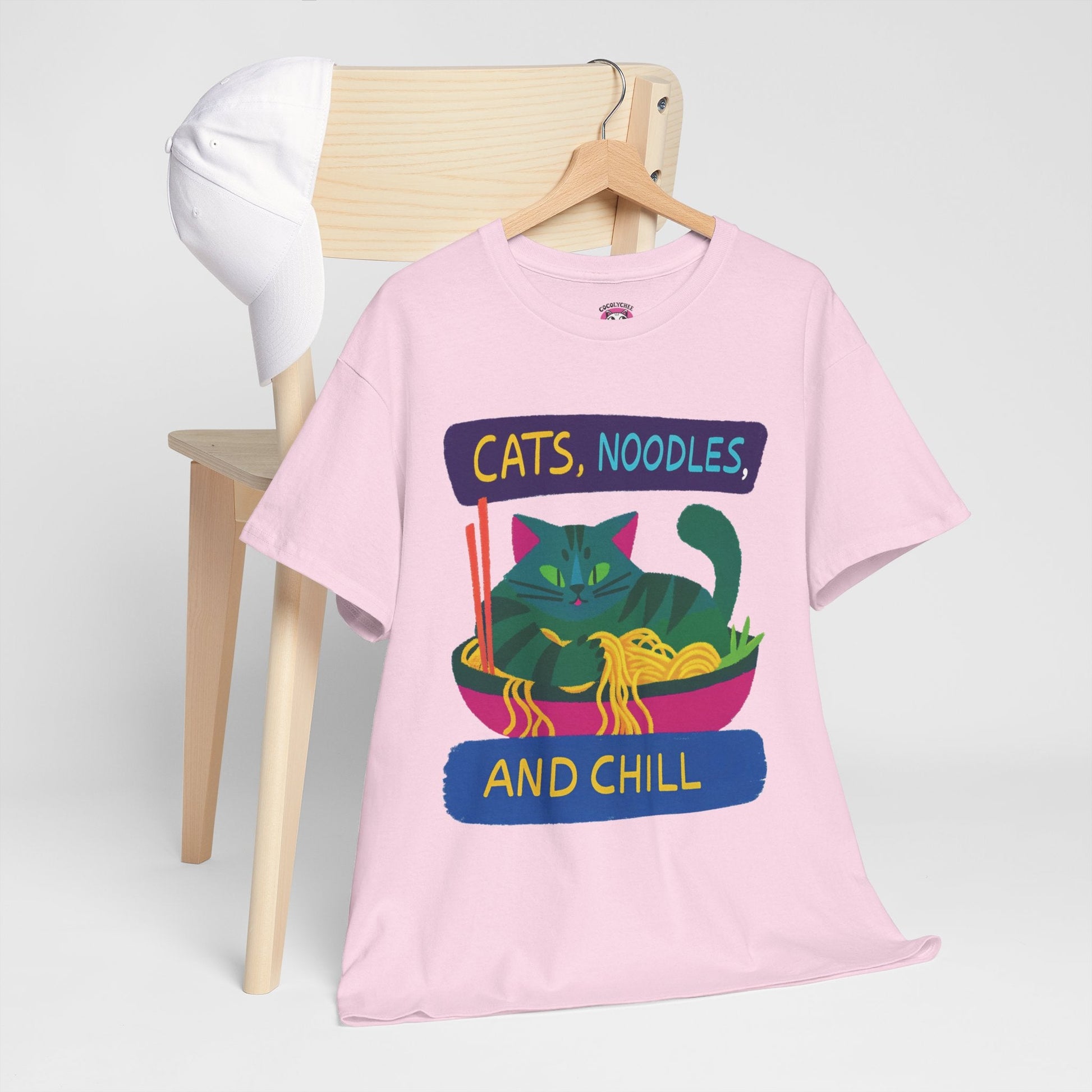 Cats, Noodles & Chill™ Color Edition Graphic Tee - Cocolychee