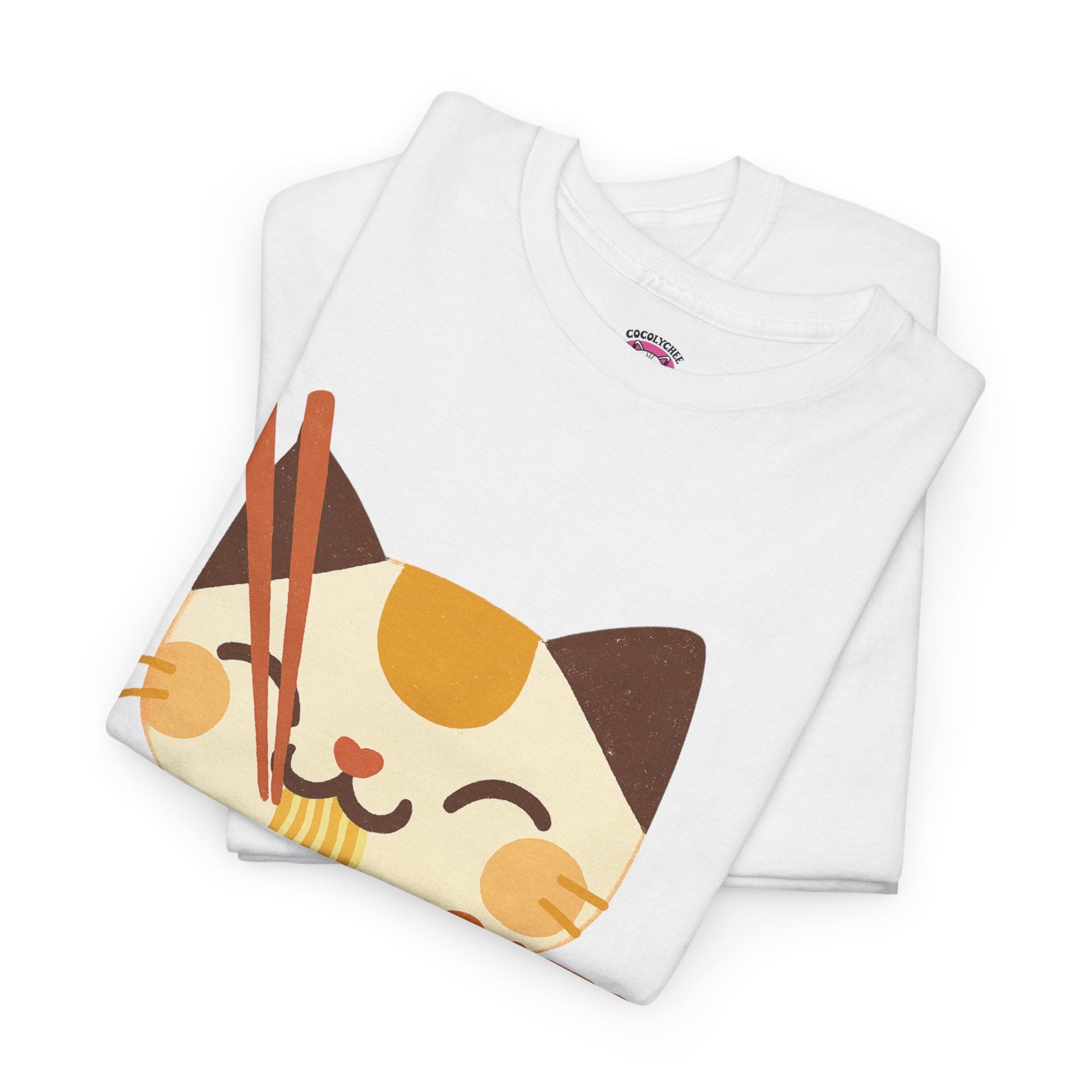 Cats, Noodles & Chill™ Vintage Color Edition Graphic Tee - Cocolychee
