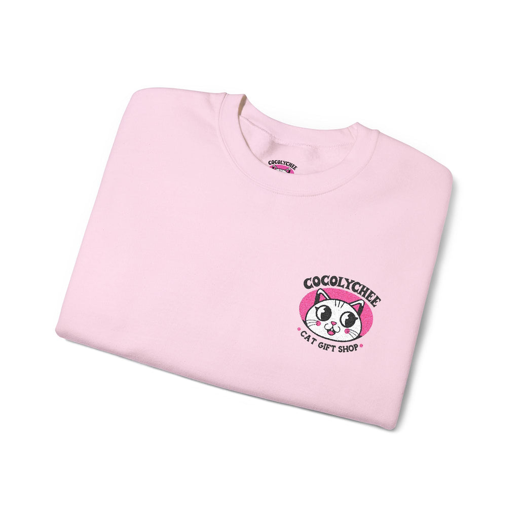 CocoLychee™ Limited Edition Embroidered Cat Sweatshirt - Cocolychee