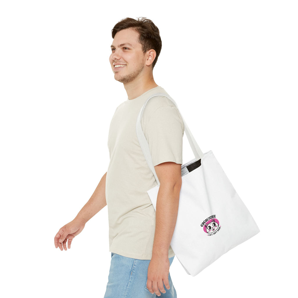 CocoLychee™ Tote Bag – Limited Edition Cat Gift Shop Logo - Cocolychee