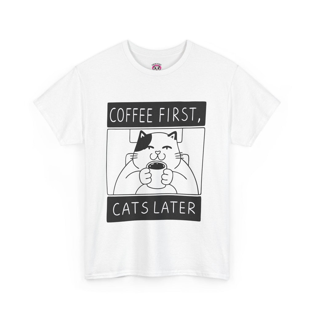 Coffee First, Cats Later™ Framed Edition Graphic Tee - Cocolychee