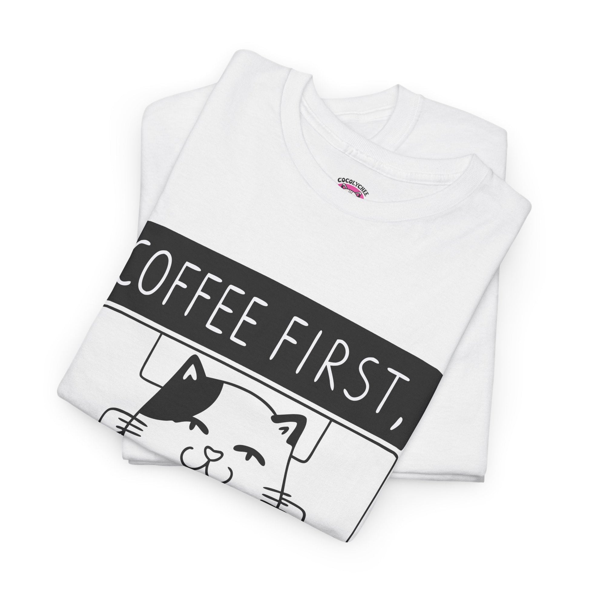 Coffee First, Cats Later™ Framed Edition Graphic Tee - Cocolychee