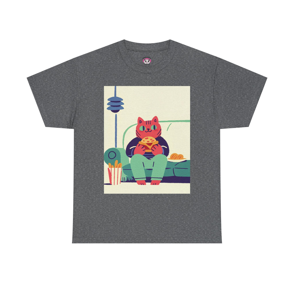 Couchside Burger Cat™ Color Edition Graphic Tee - Cocolychee