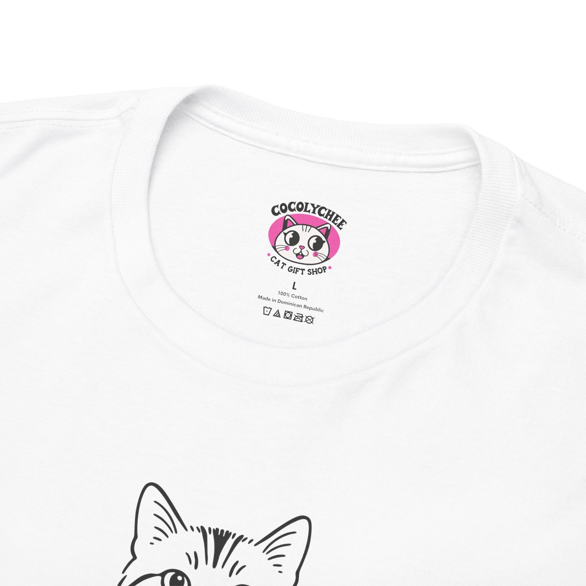 Custom Cat Line Art Tee – Your Cat, Your Style 🐾 - Cocolychee