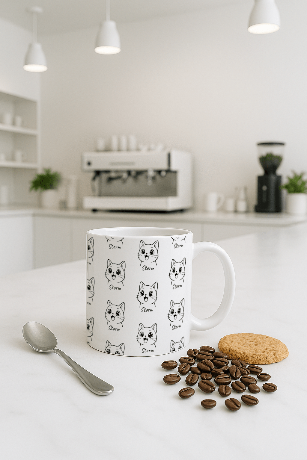 Custom Cat Mug – Personalize with Your Pet's Face & Name - Cocolychee