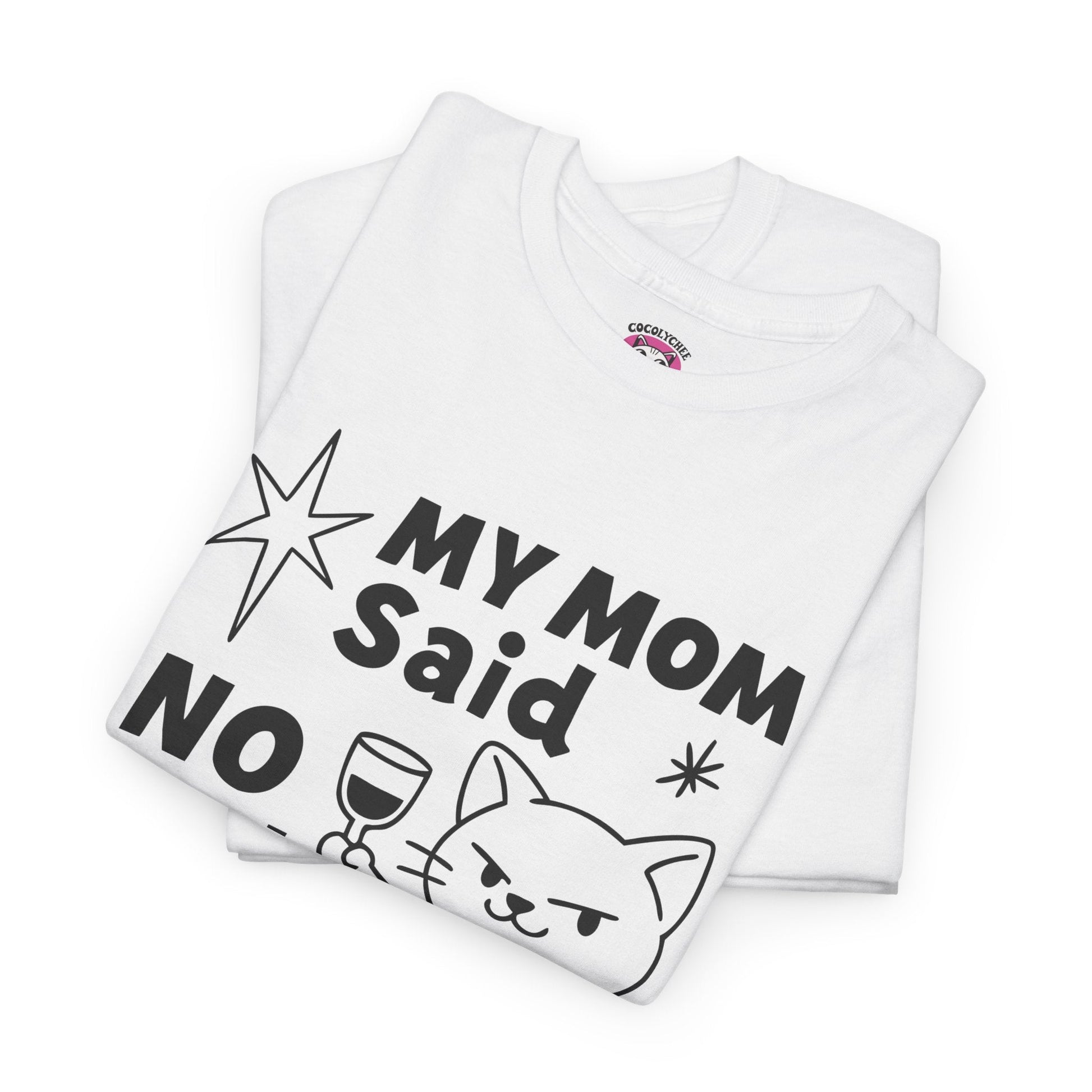 Funny Cat Drinking T-Shirt - Cocolychee