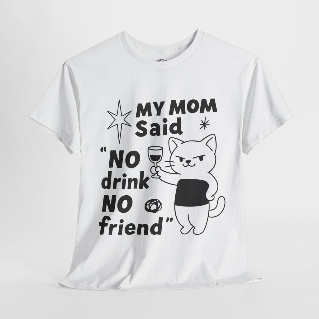 Funny Cat Drinking T-Shirt - Cocolychee