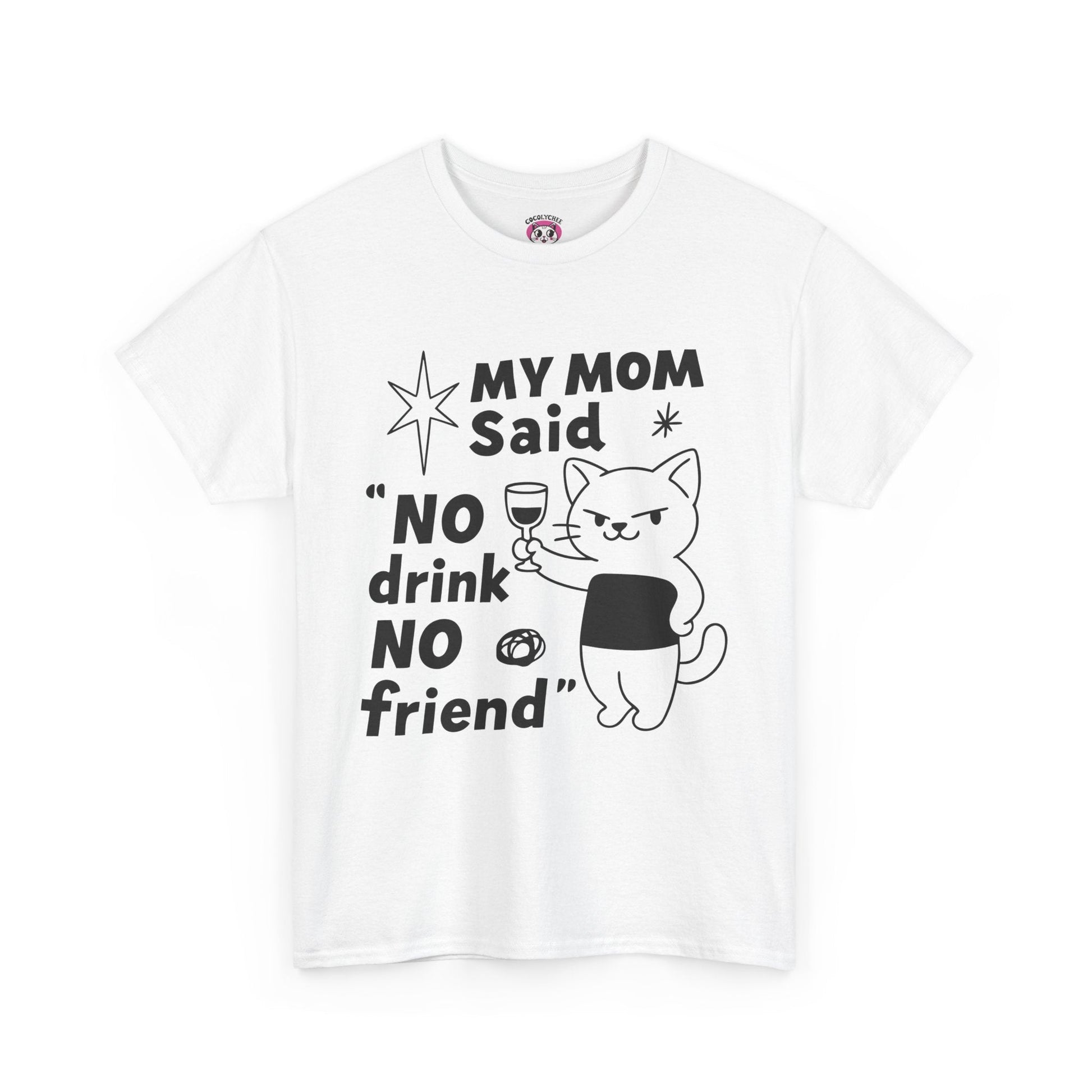 Funny Cat Drinking T-Shirt - Cocolychee
