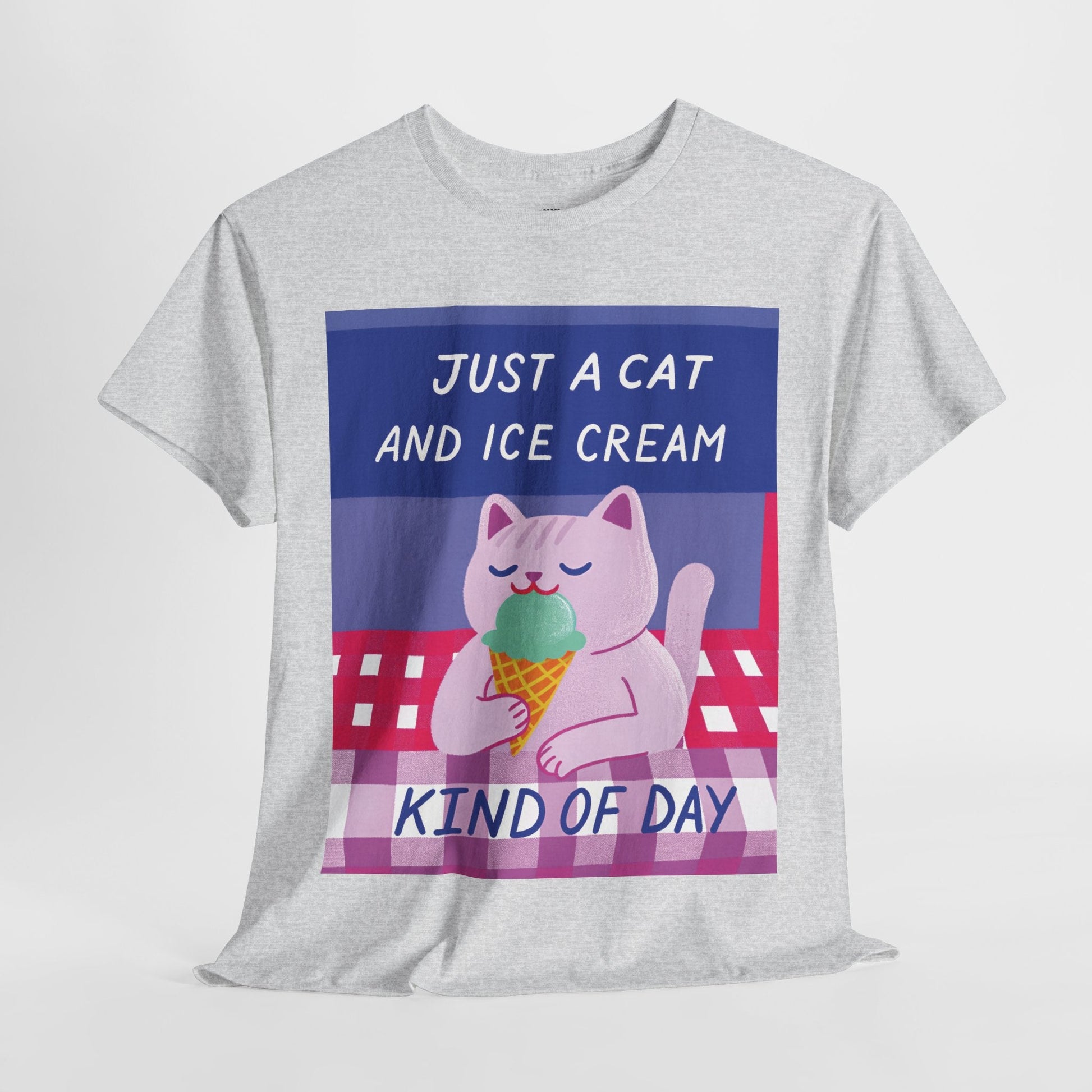 Just a Cat & Ice Cream Kind of Day™ Graphic Tee - Cocolychee