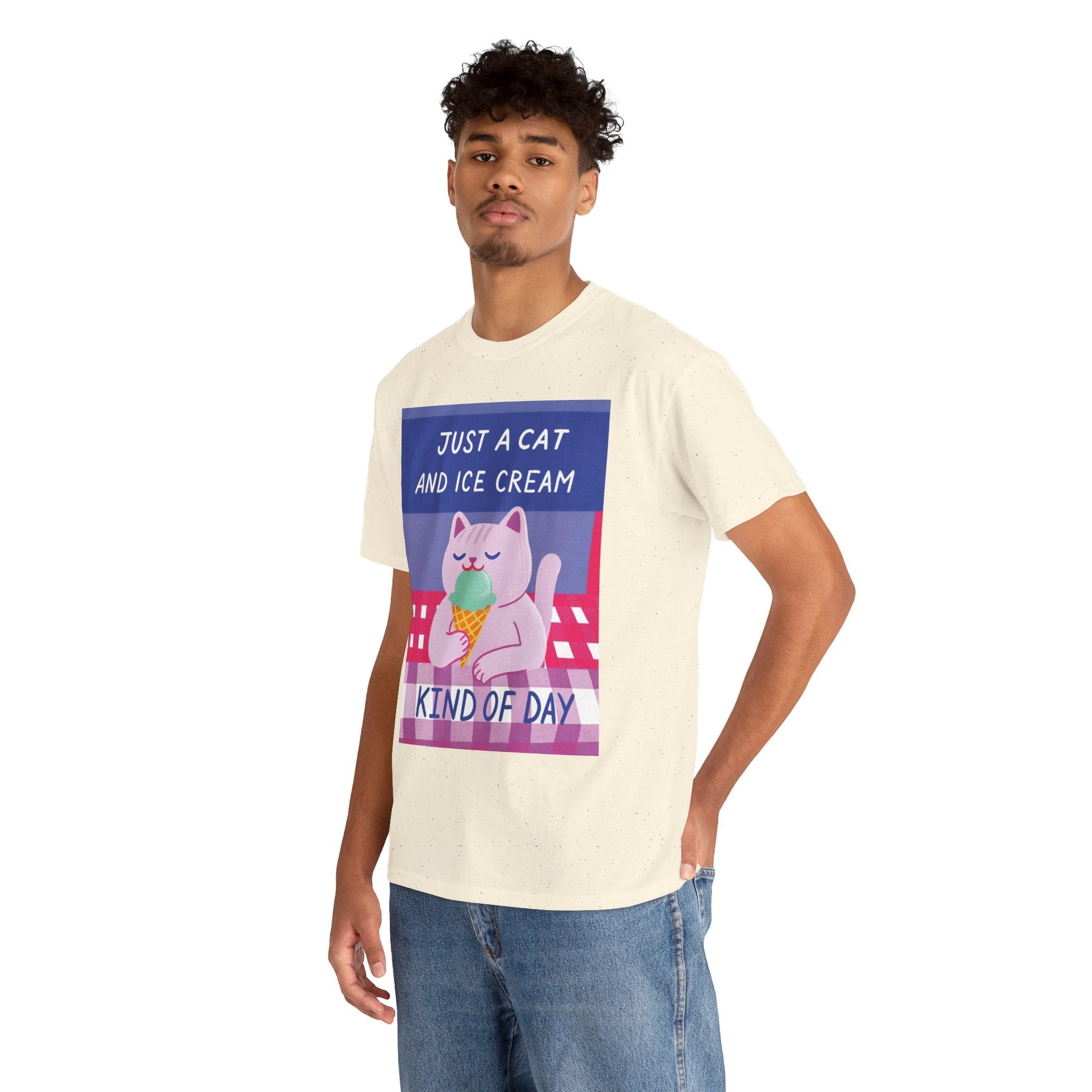 Just a Cat & Ice Cream Kind of Day™ Graphic Tee - Cocolychee