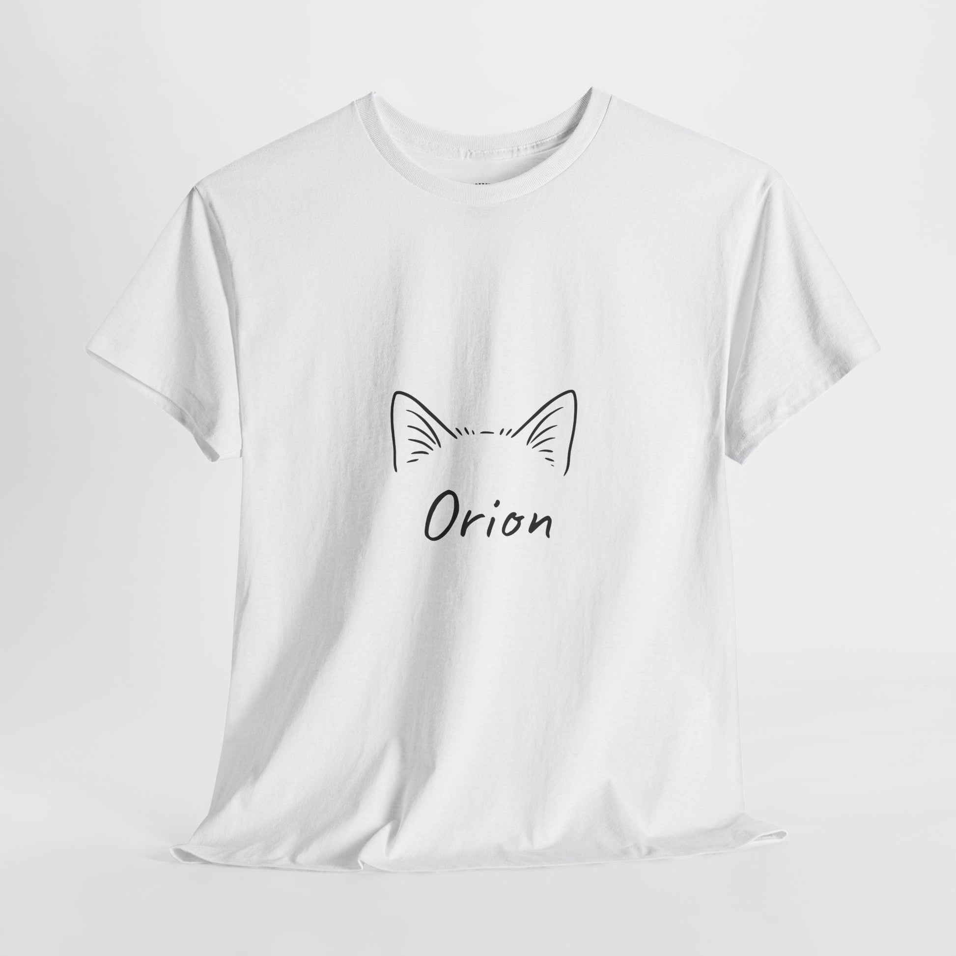 Minimal Meowgic – Custom Cat Ear Tee w/ Names - Cocolychee