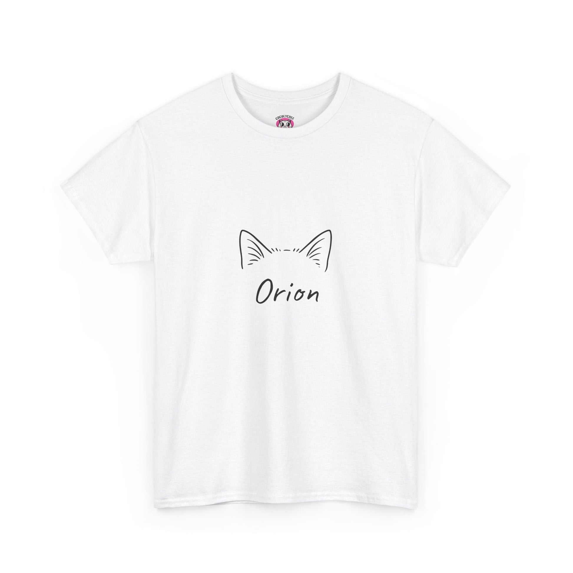 Minimal Meowgic – Custom Cat Ear Tee w/ Names - Cocolychee
