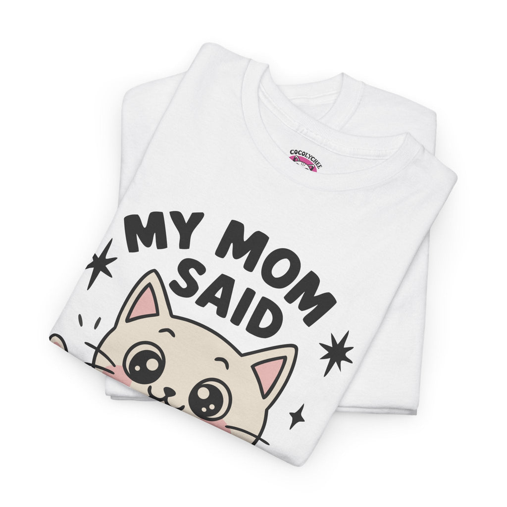 No Noodles No Happiness – Cute Cat Noodle Tee - Cocolychee