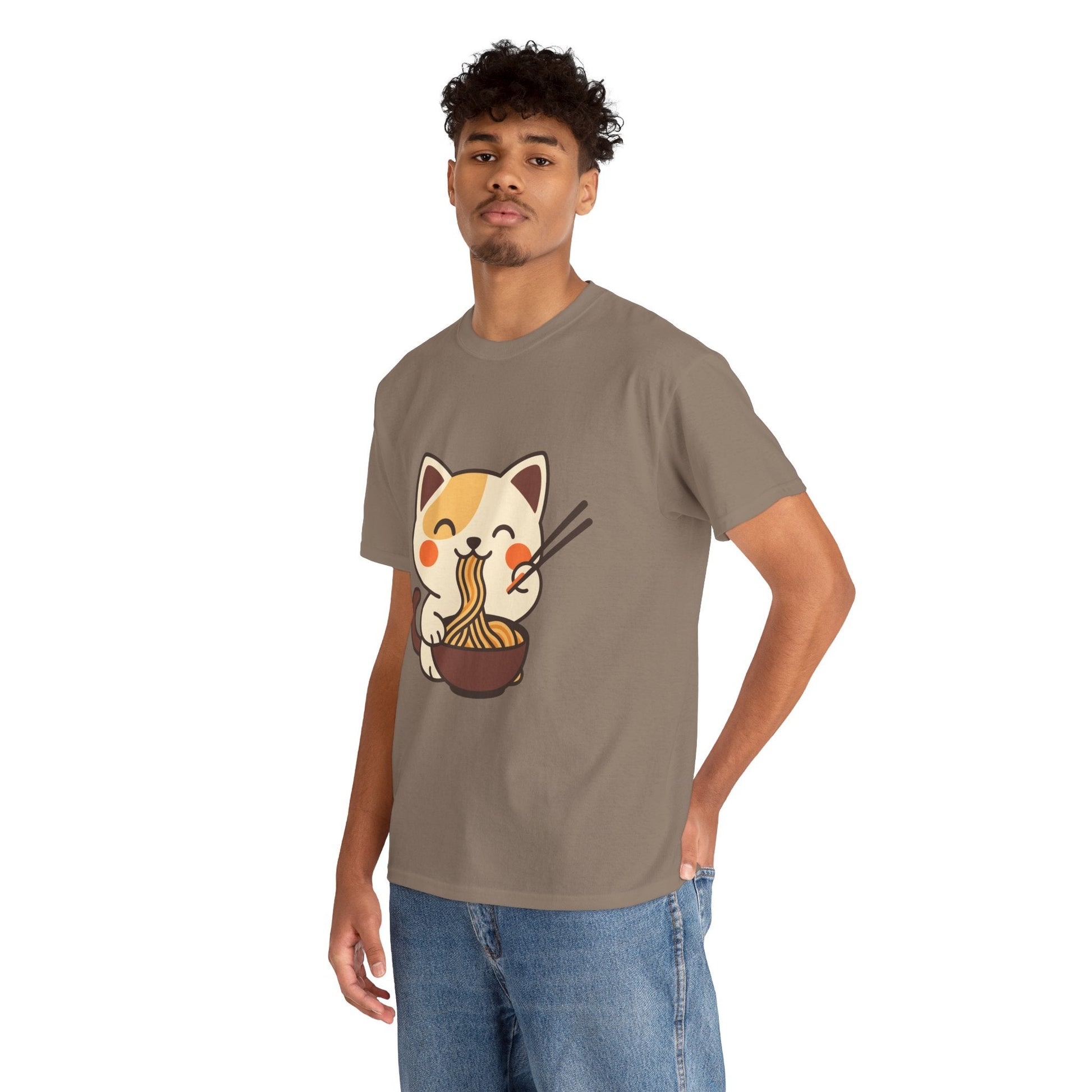 Noodle Naps™ Cat Ramen Graphic Tee - Cocolychee
