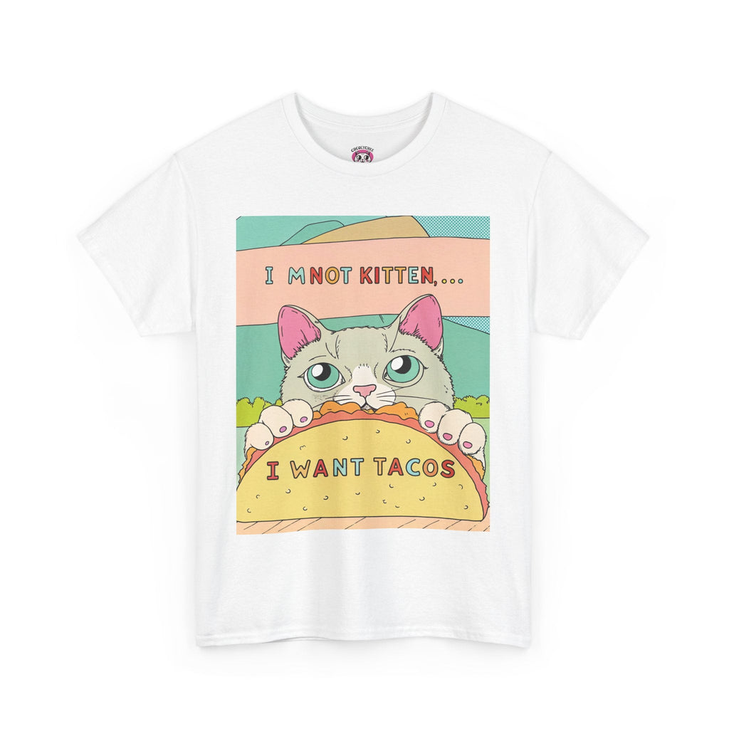 Not Kitten Around™ I Want Tacos Pastel Edition Graphic Tee - Cocolychee