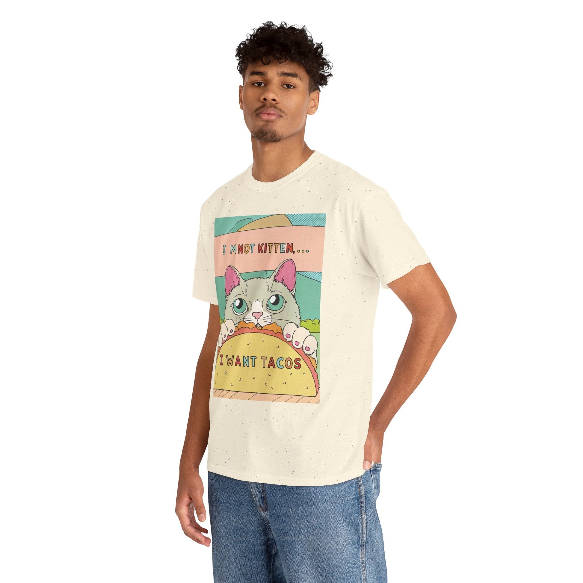 Not Kitten Around™ I Want Tacos Pastel Edition Graphic Tee - Cocolychee