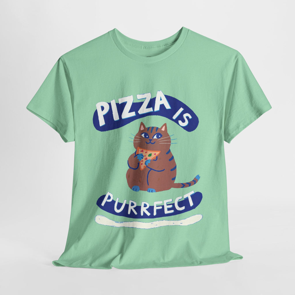 Pizza Is Purrfect™ Tabby Edition Graphic Tee - Cocolychee