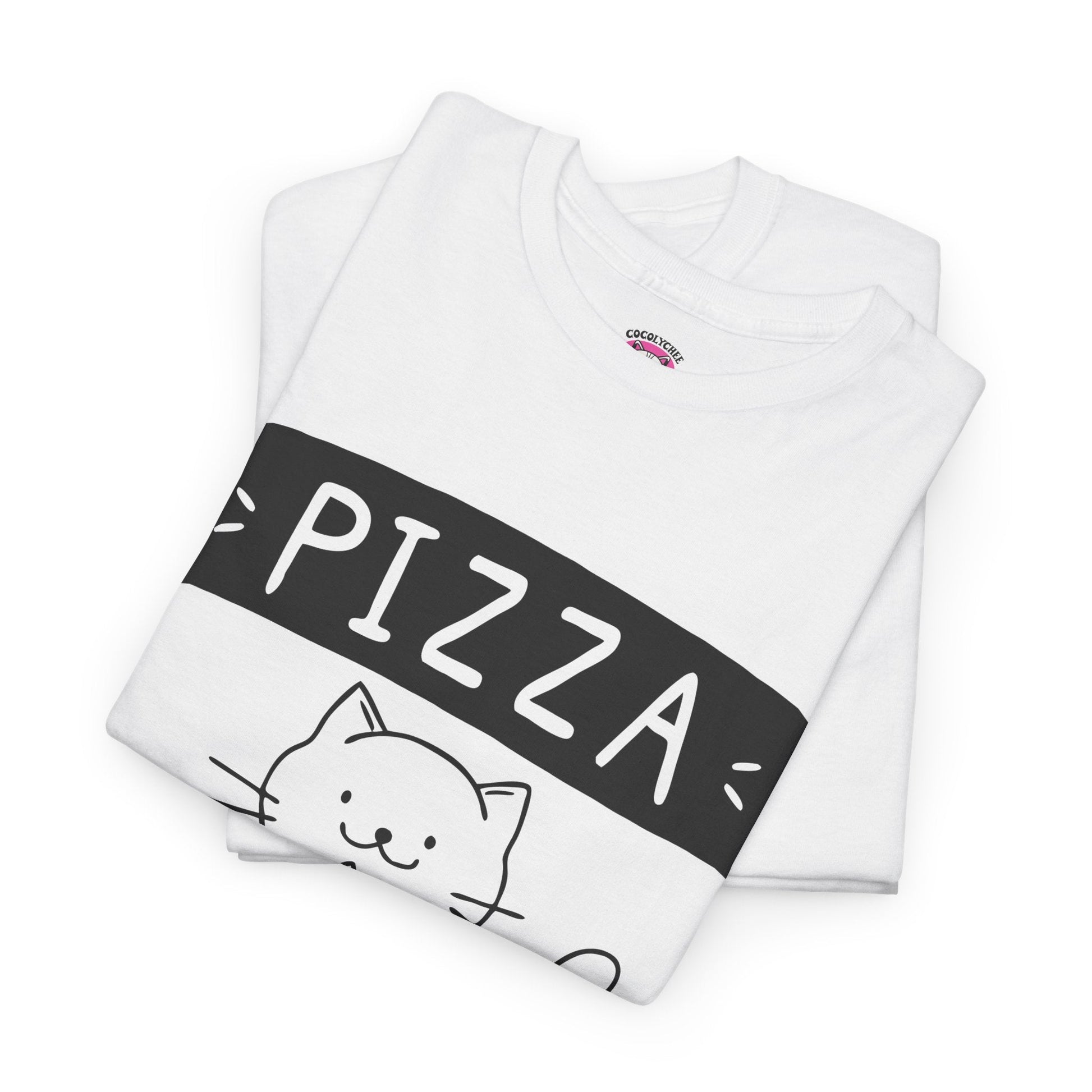 Pizza Purrfect™ Line - Art Edition Graphic Tee - Cocolychee