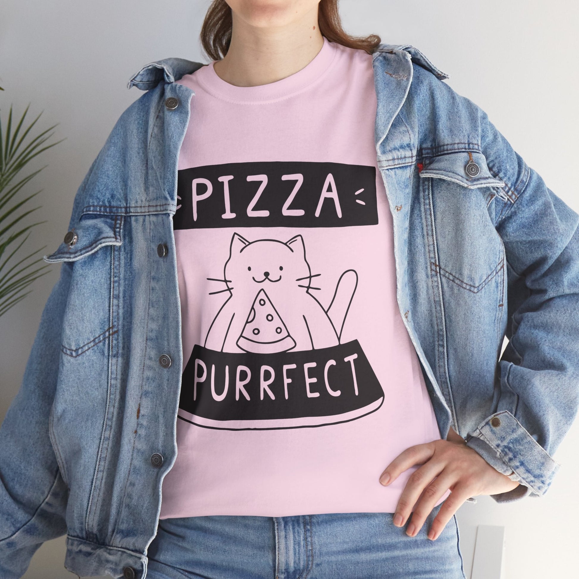 Pizza Purrfect™ Line - Art Edition Graphic Tee - Cocolychee