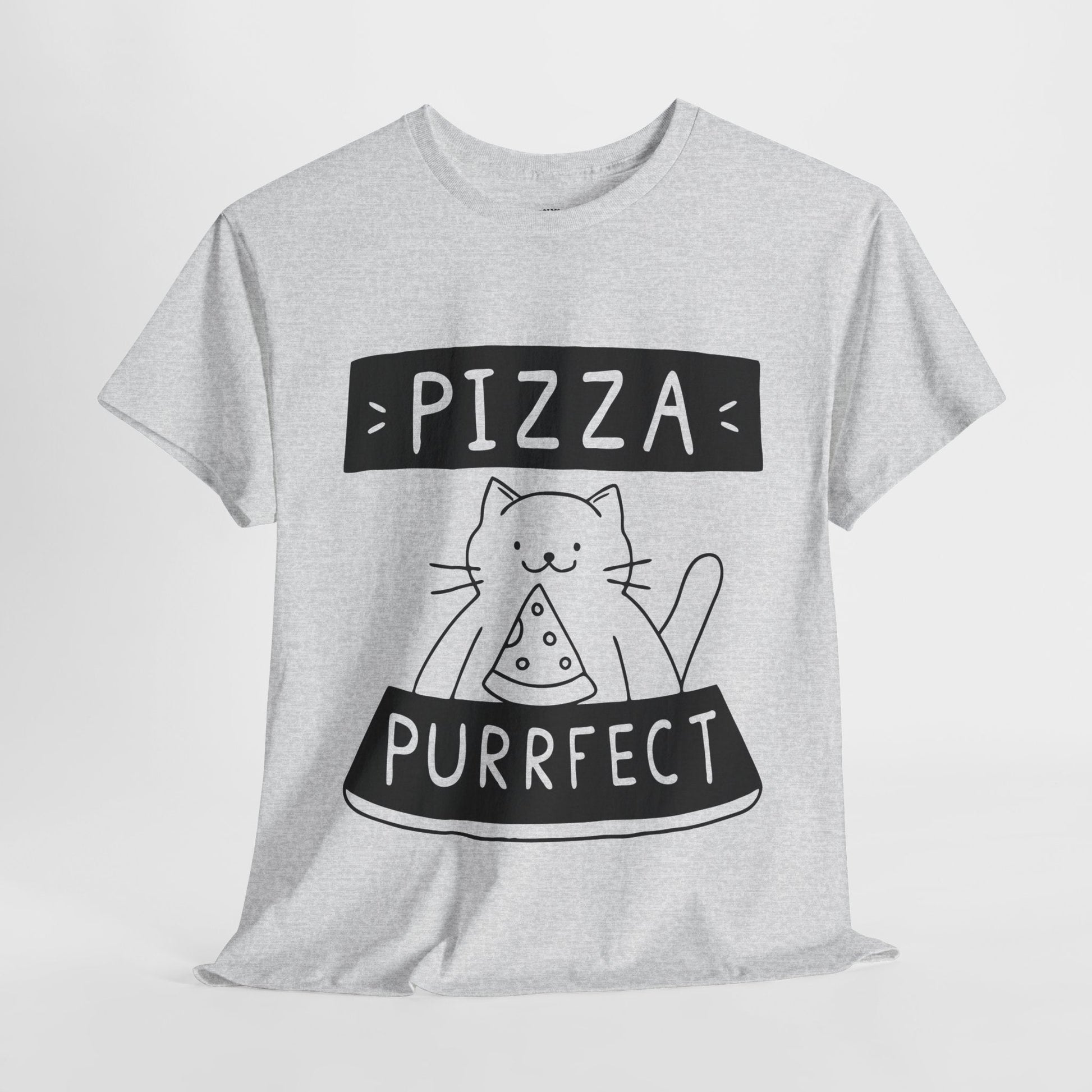 Pizza Purrfect™ Line - Art Edition Graphic Tee - Cocolychee
