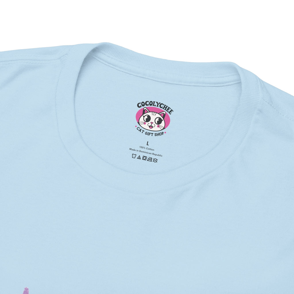 Purr & Sip™ Pastel Edition Cat & Coffee Graphic Tee - Cocolychee