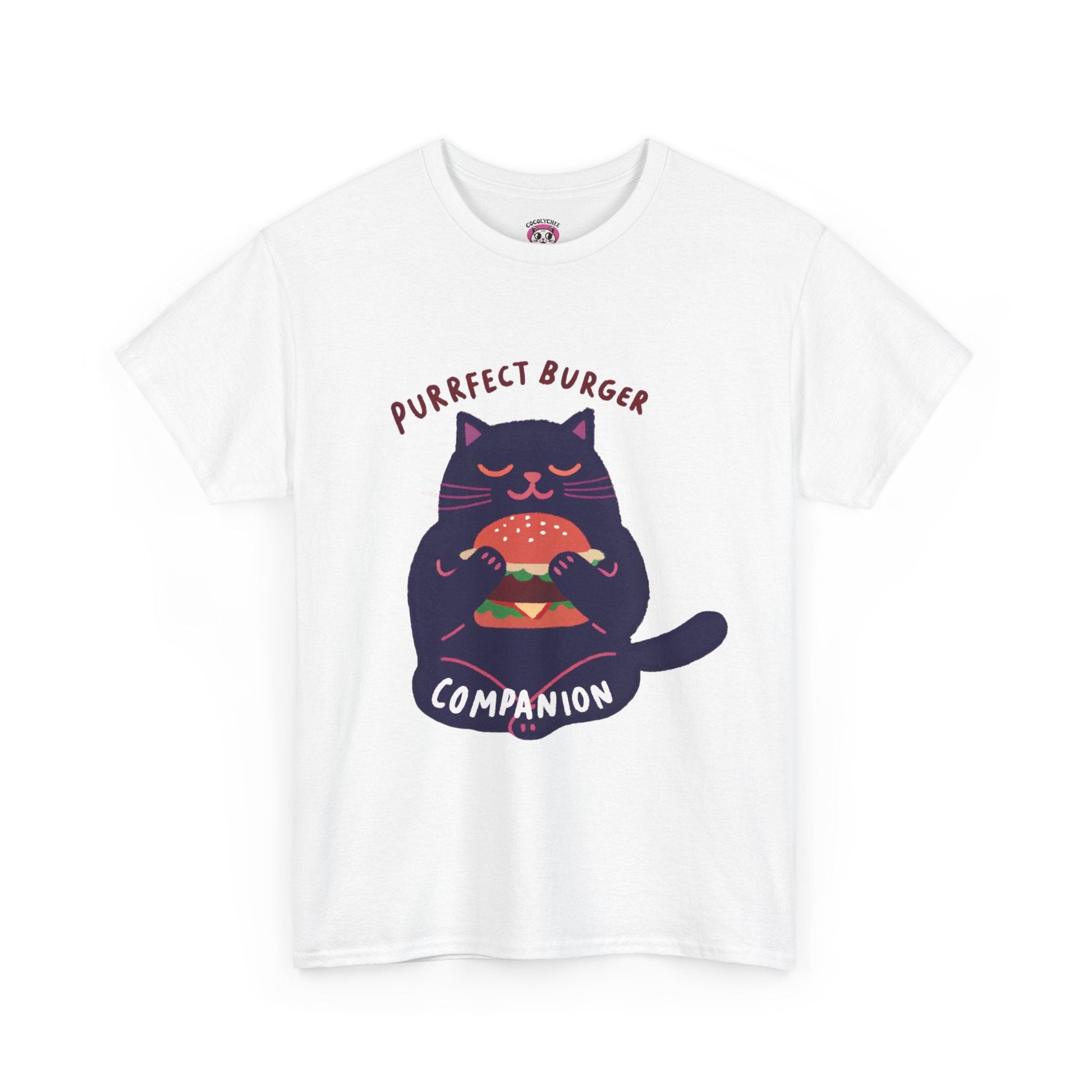 Purrfect Burger Companion™ Color Edition Graphic Tee - Cocolychee