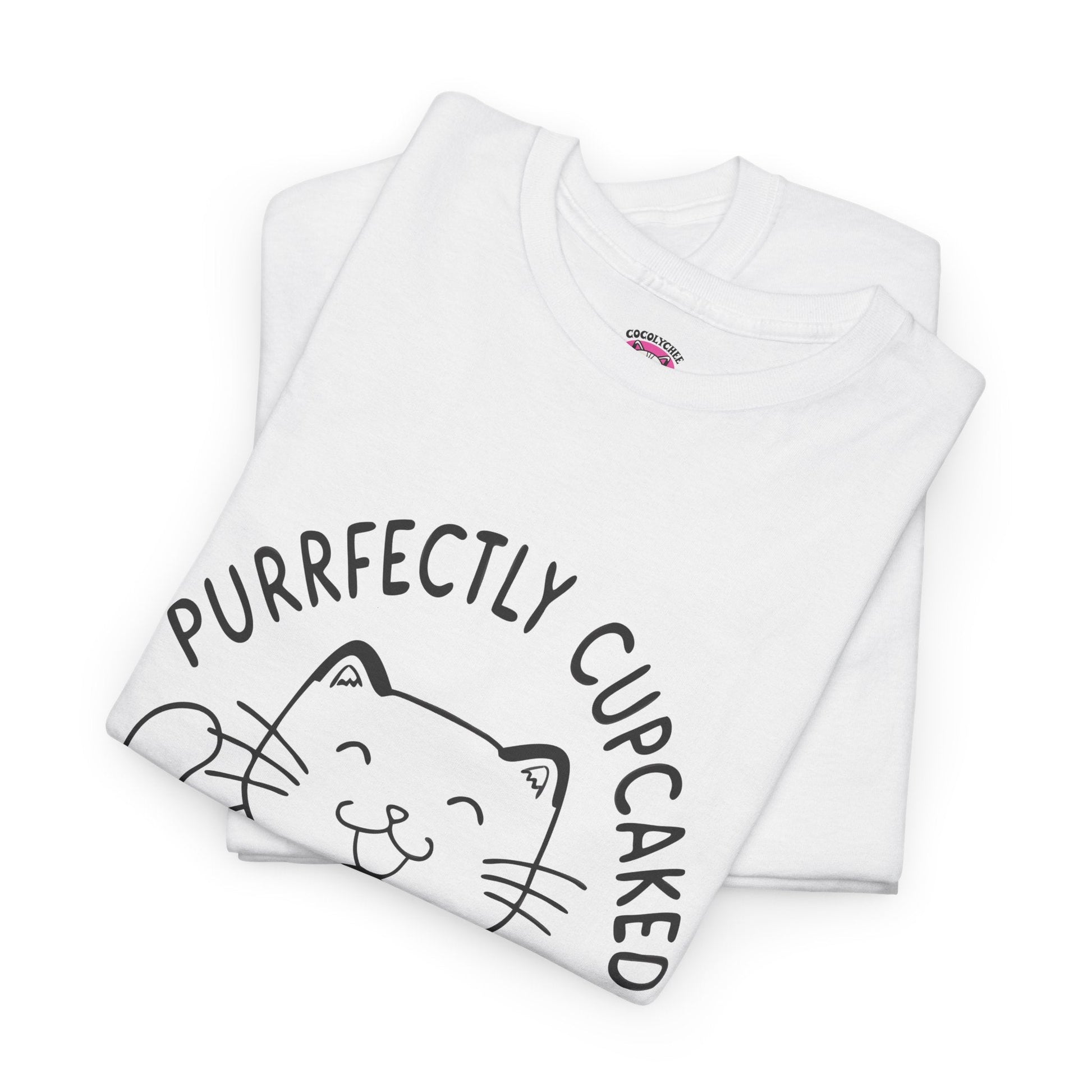 Purrfectly Cupcaked™ Line - Art Graphic Tee - Cocolychee