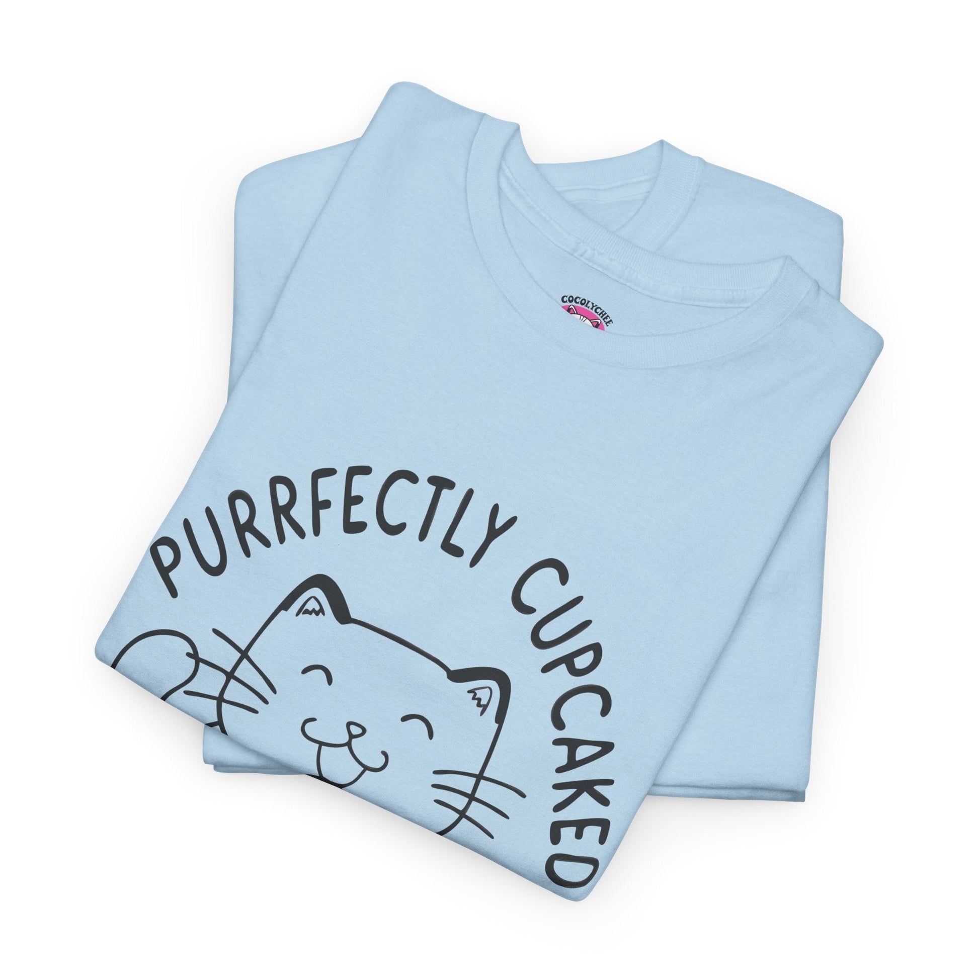 Purrfectly Cupcaked™ Line - Art Graphic Tee - Cocolychee