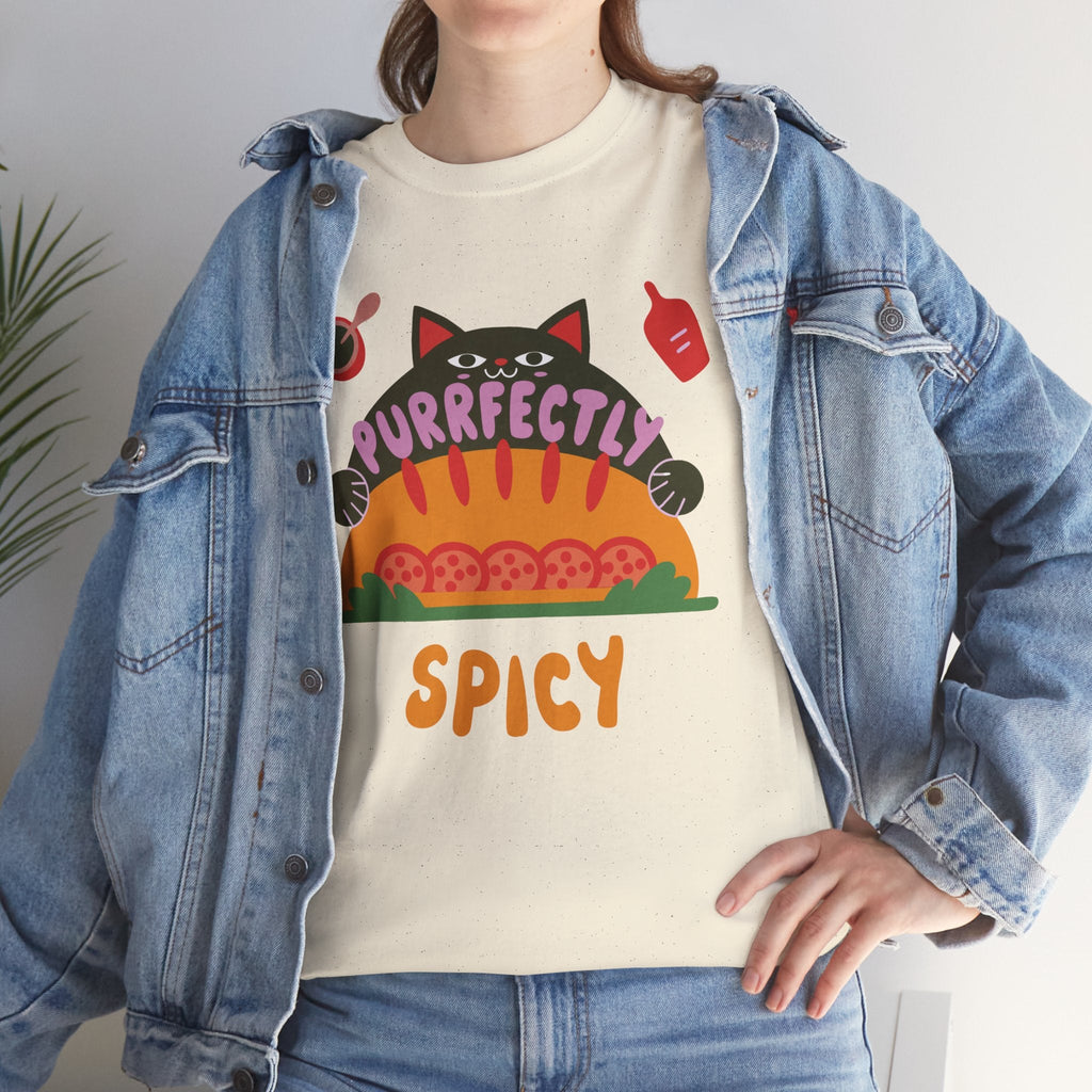 Purrfectly Spicy™ Color Edition Graphic Tee - Cocolychee