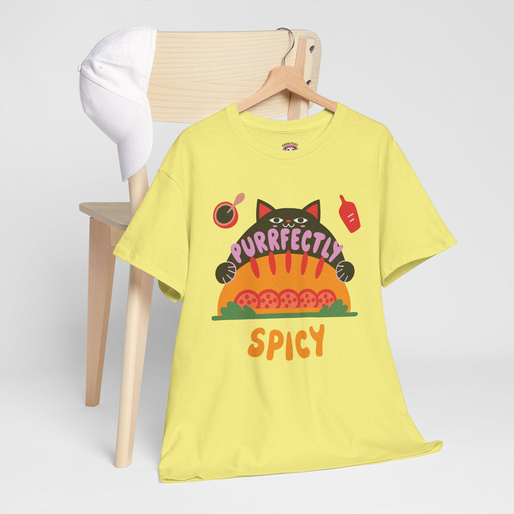 Purrfectly Spicy™ Color Edition Graphic Tee - Cocolychee