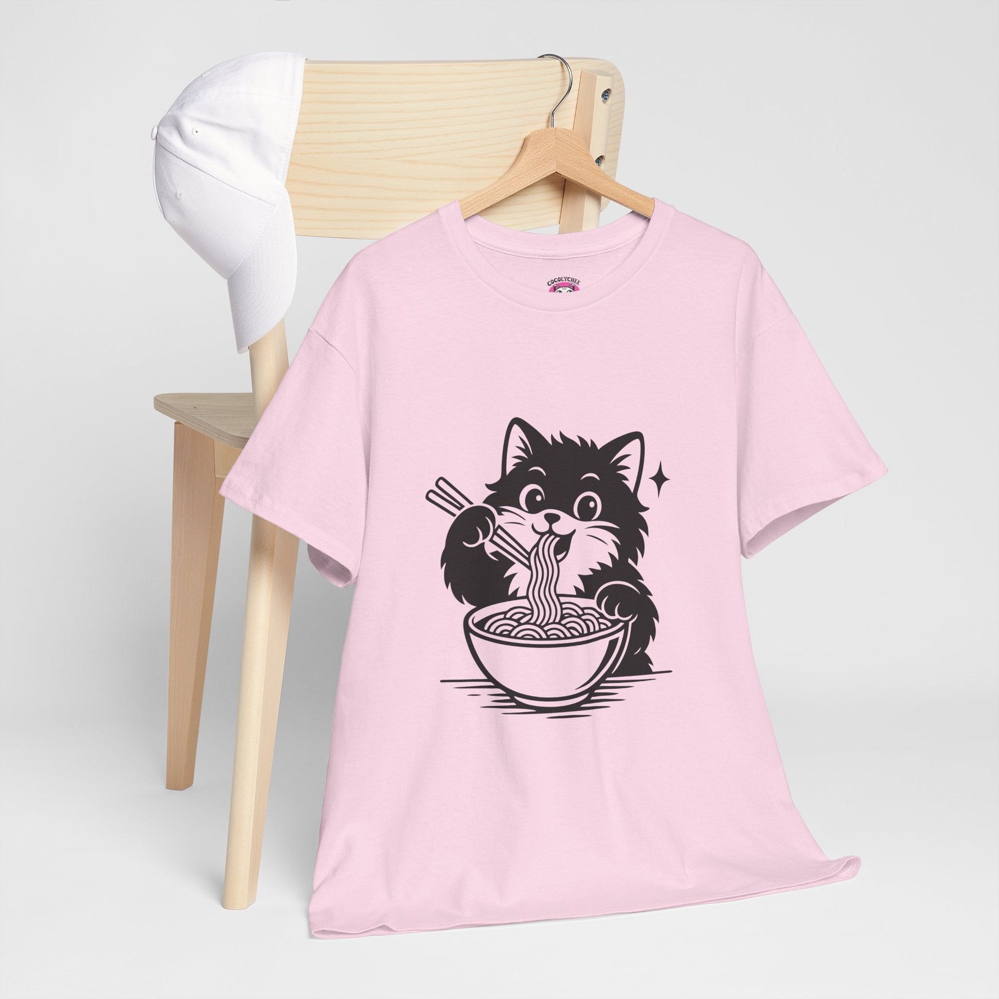 Ramen Kitty™ Cat‑Lover Graphic Tee - Cocolychee