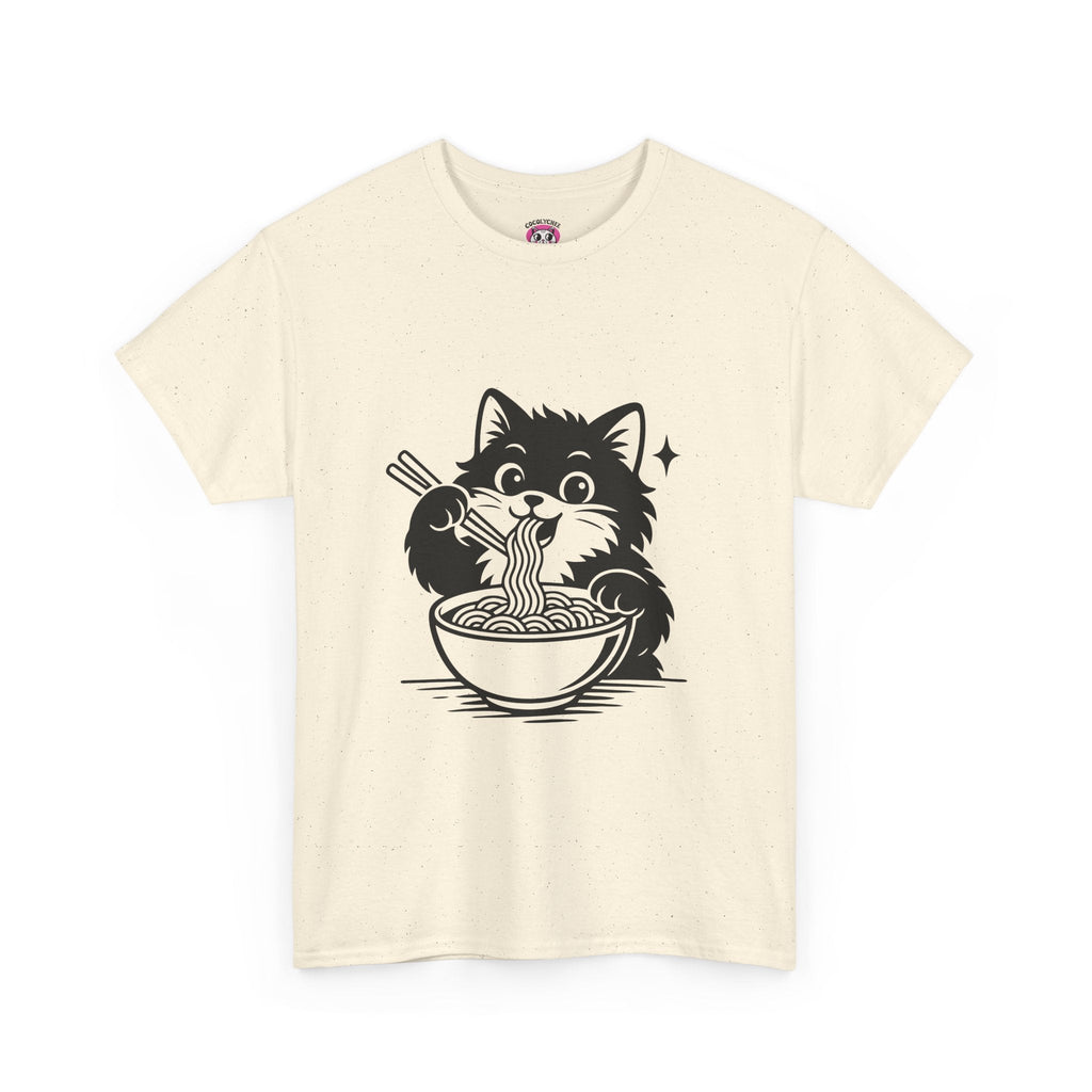 Ramen Kitty™ Cat‑Lover Graphic Tee - Cocolychee