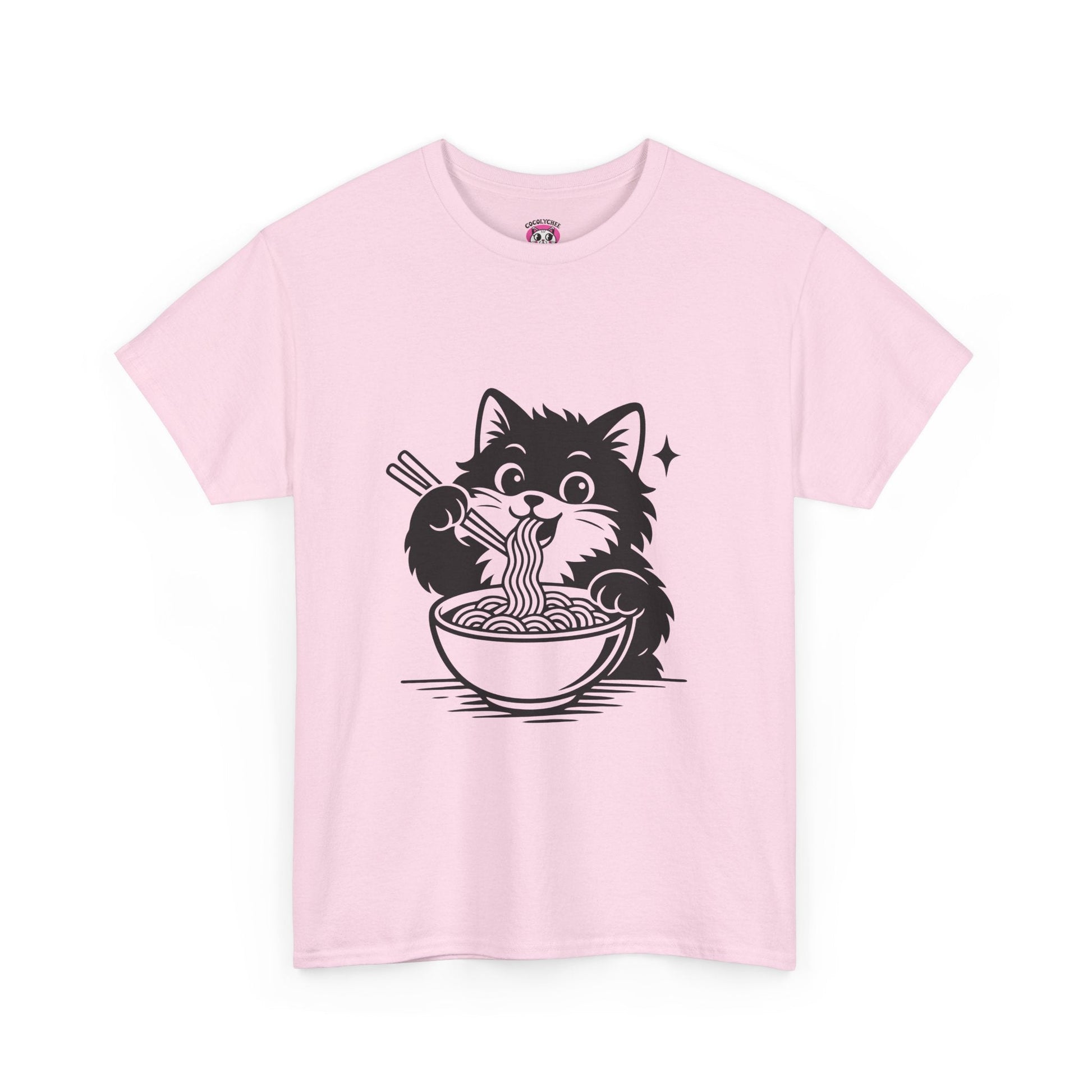 Ramen Kitty™ Cat‑Lover Graphic Tee - Cocolychee