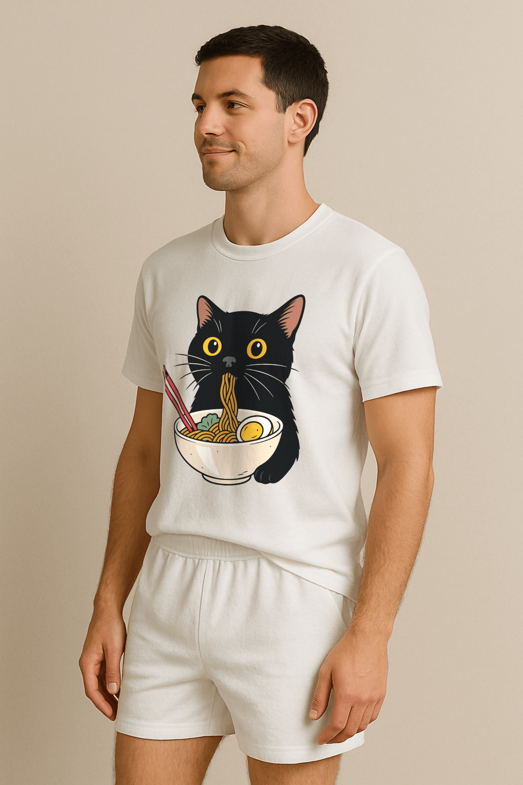 Ramen Kitty™ Color Edition Graphic Tee - Cocolychee