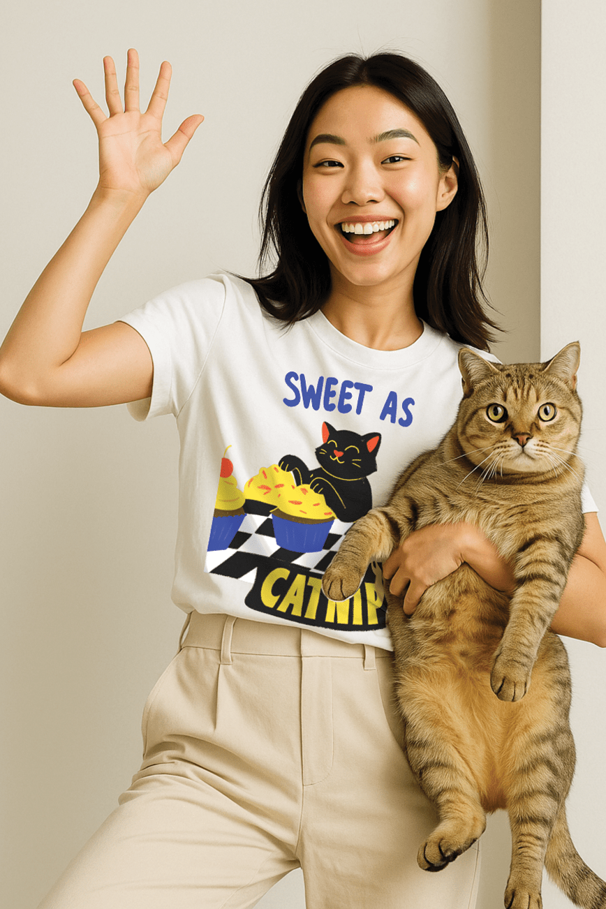 Sweet as Catnip™ Color Edition Graphic Tee - Cocolychee