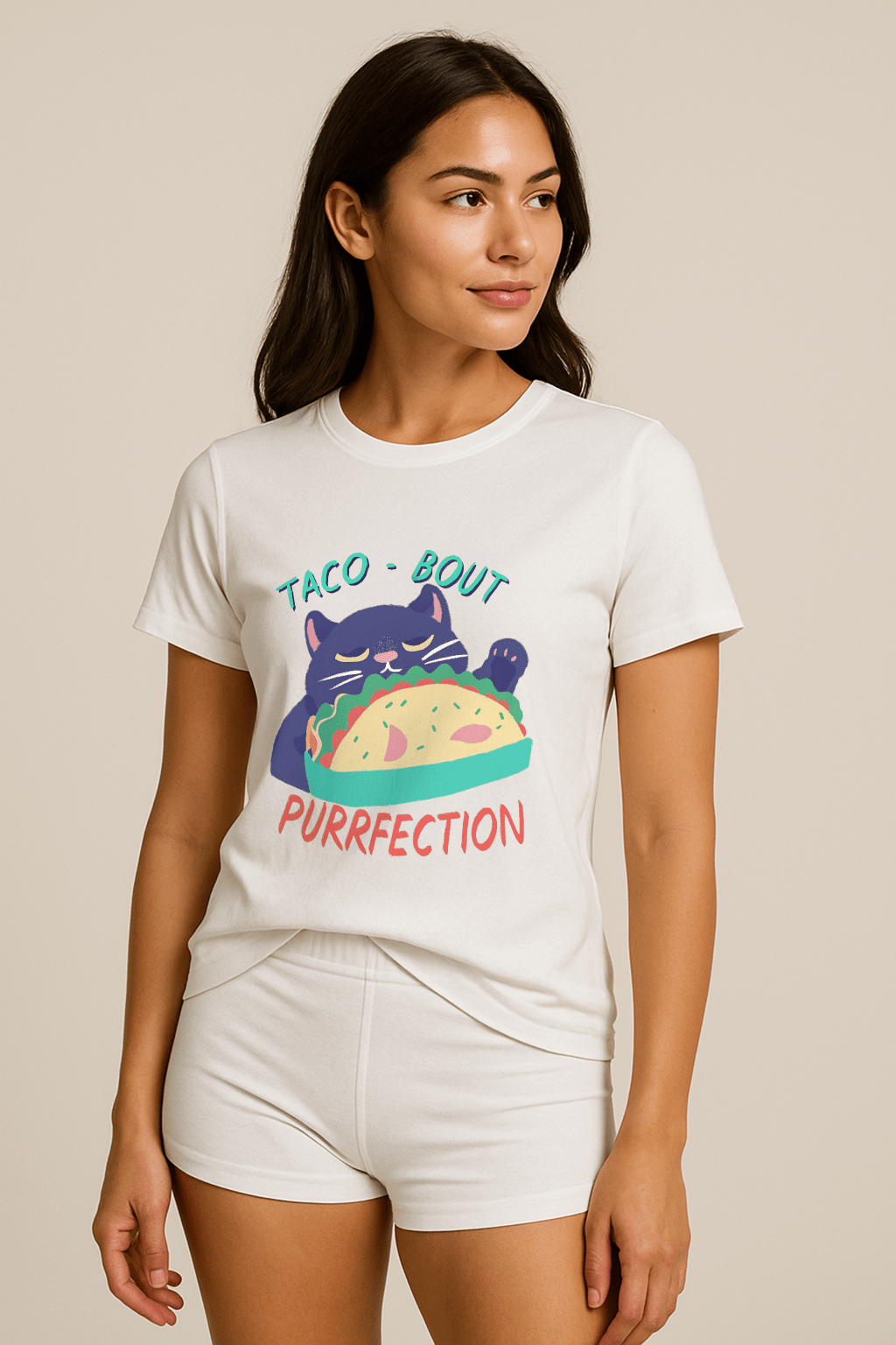 Taco - Bout Purrfection™ Color Edition Graphic Tee - Cocolychee