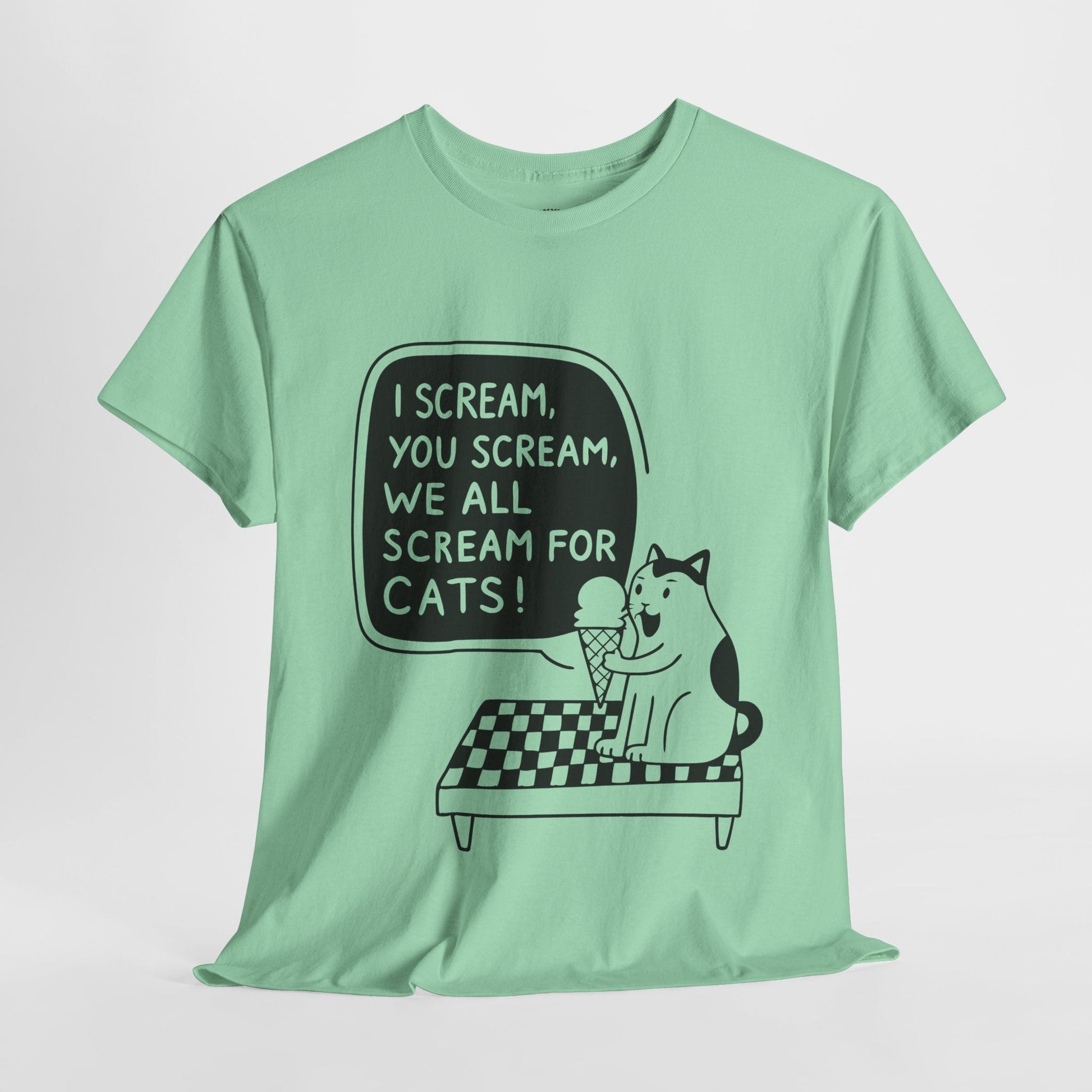 We All Scream for Cats™ Line - Art Edition Graphic Tee - Cocolychee