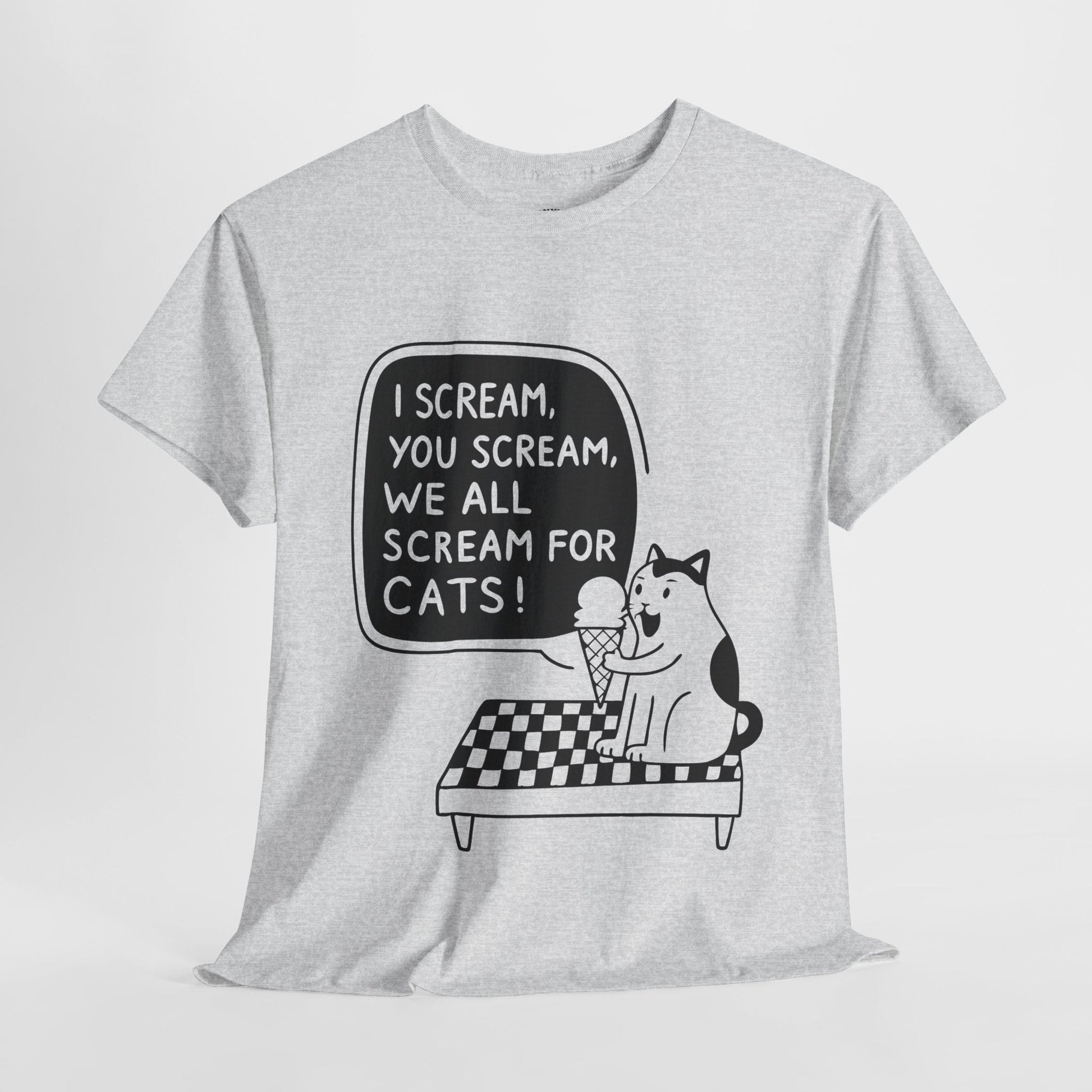 We All Scream for Cats™ Line - Art Edition Graphic Tee - Cocolychee